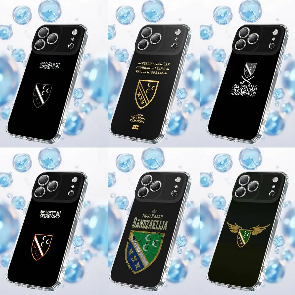 Phone Case For iPhone 17,16,15,14,13,12,11 Plus,Pro,Max,Plus,E,SE4,Air,Mini Transparent Sandjak Sandzak Flag Passport Cover
Phone Case For iPhone 17,16,15,14,13,12,11 Plus,Pro,Max,Plus,E,SE4,Air,Mini Transparent Sandjak Sandzak Flag Passport Cover