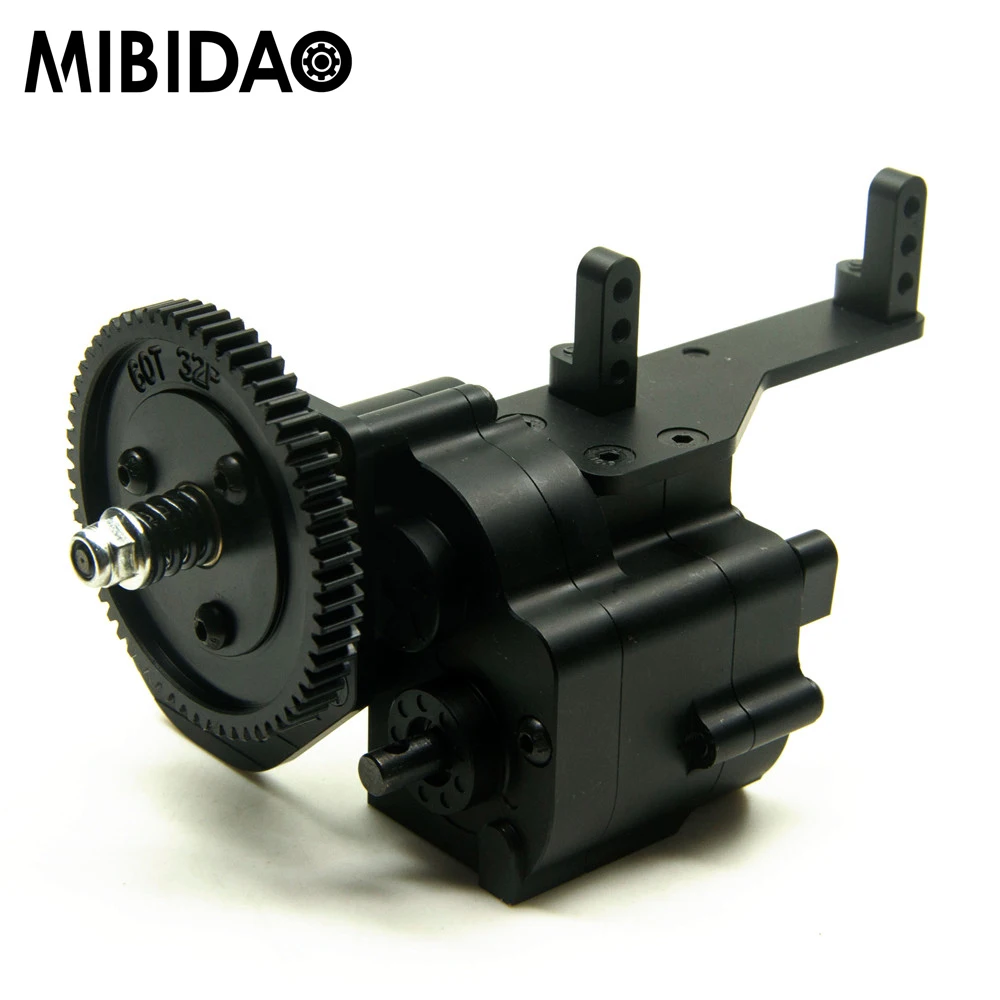 Коробка передач MIBIDAO из металлического сплава, 2 скорости, коробка передач для AXIAL SCX10 1/10 RC гусеничная модель автомобиля, обновленные детали
Коробка передач MIBIDAO из металлического сплава, 2 скорости, коробка передач для AXIAL SCX10 1/10 RC гусеничная модель автомобиля, обновленные детали