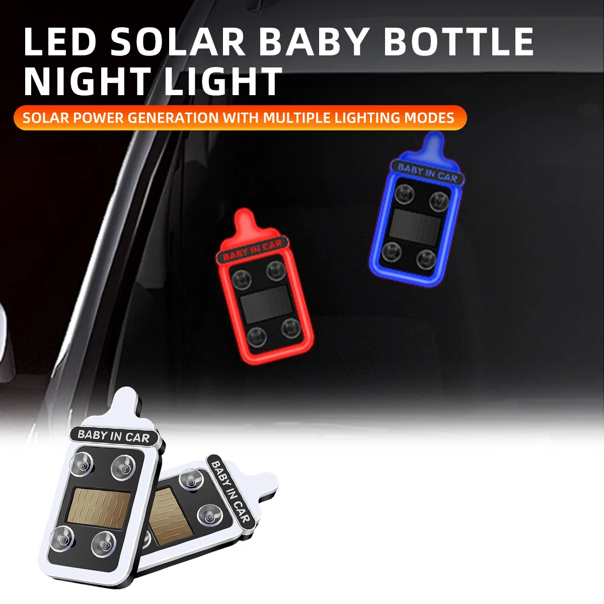 Baby in Car Universal Solar Atmosphere Light Dynamic Gradient LED Fit Car Interior Ambient Light Decoration Accessory RGB
Baby in Car Universal Solar Atmosphere Light Dynamic Gradient LED Fit Car Interior Ambient Light Decoration Accessory RGB