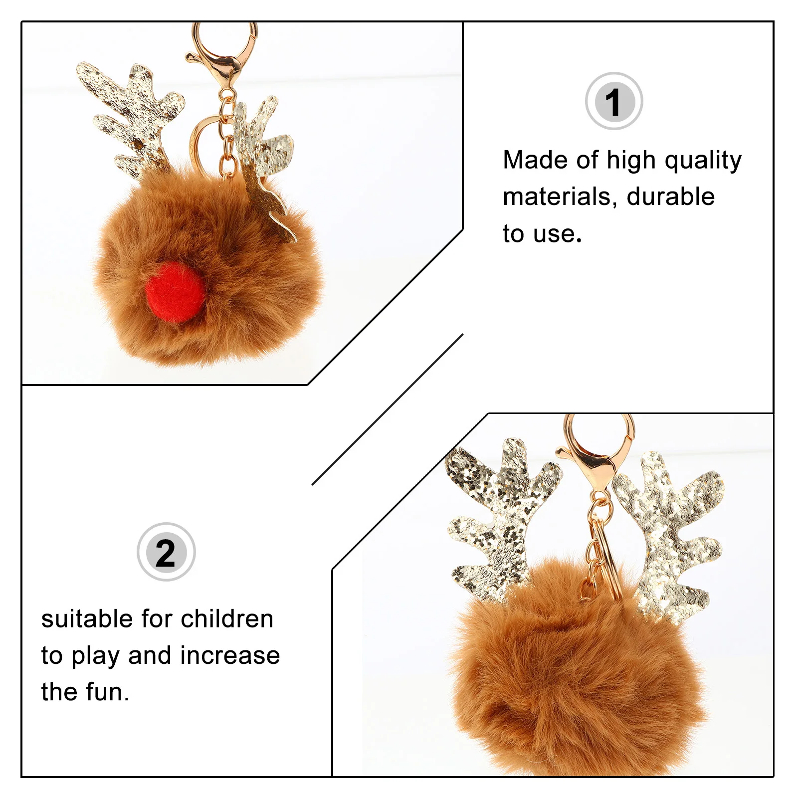 6Pcs Elk Key Chain Pendant Soft Key Ring Hanging Decor Bag Charm Car Pendant Cute Gift Accessory Bag Hanging Decor
6Pcs Elk Key Chain Pendant Soft Key Ring Hanging Decor Bag Charm Car Pendant Cute Gift Accessory Bag Hanging Decor