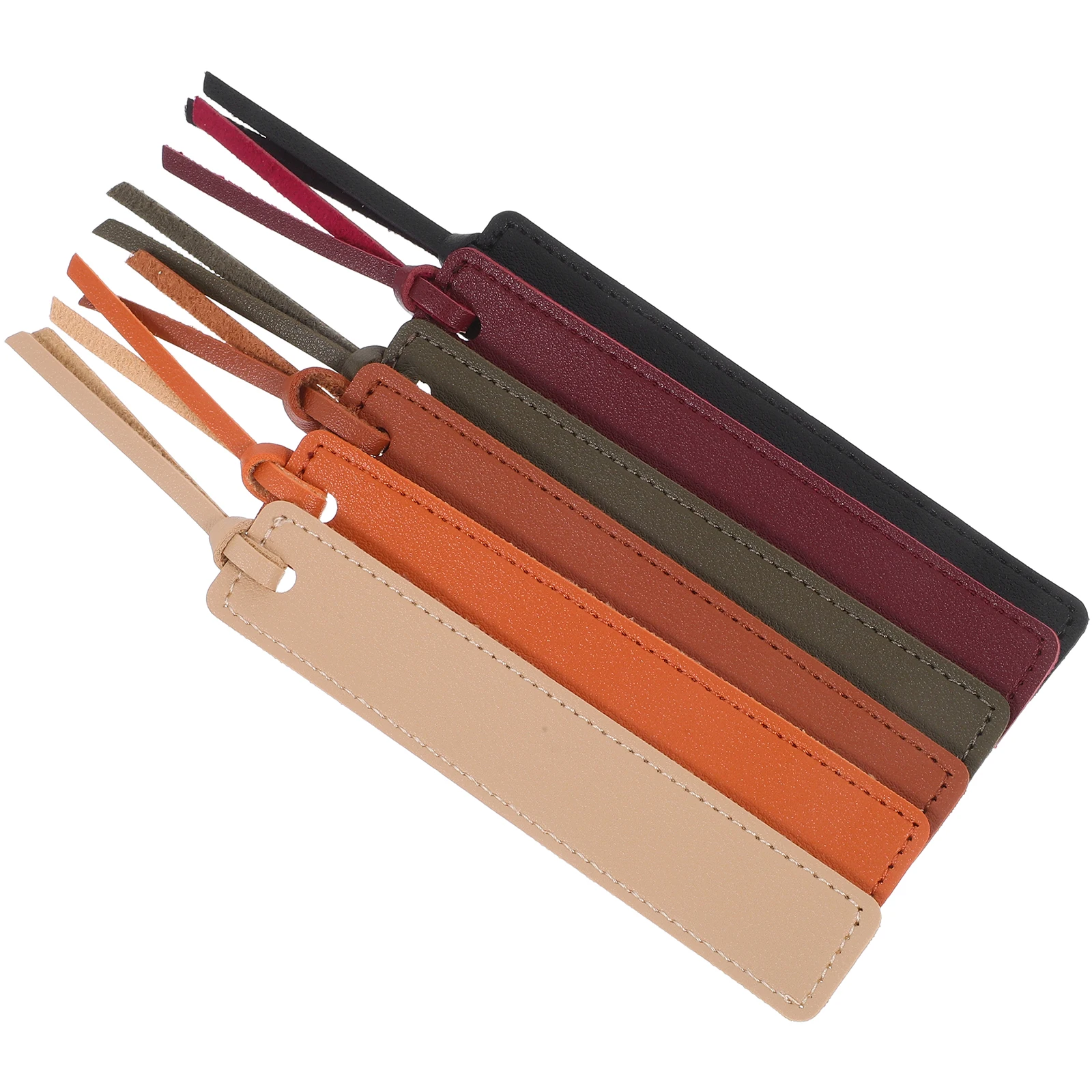 6Pcs PU Bookmark Classic Stitched Vintage Page Markers Reading Accessories for Book Lovers Men Women Students
6Pcs PU Bookmark Classic Stitched Vintage Page Markers Reading Accessories for Book Lovers Men Women Students