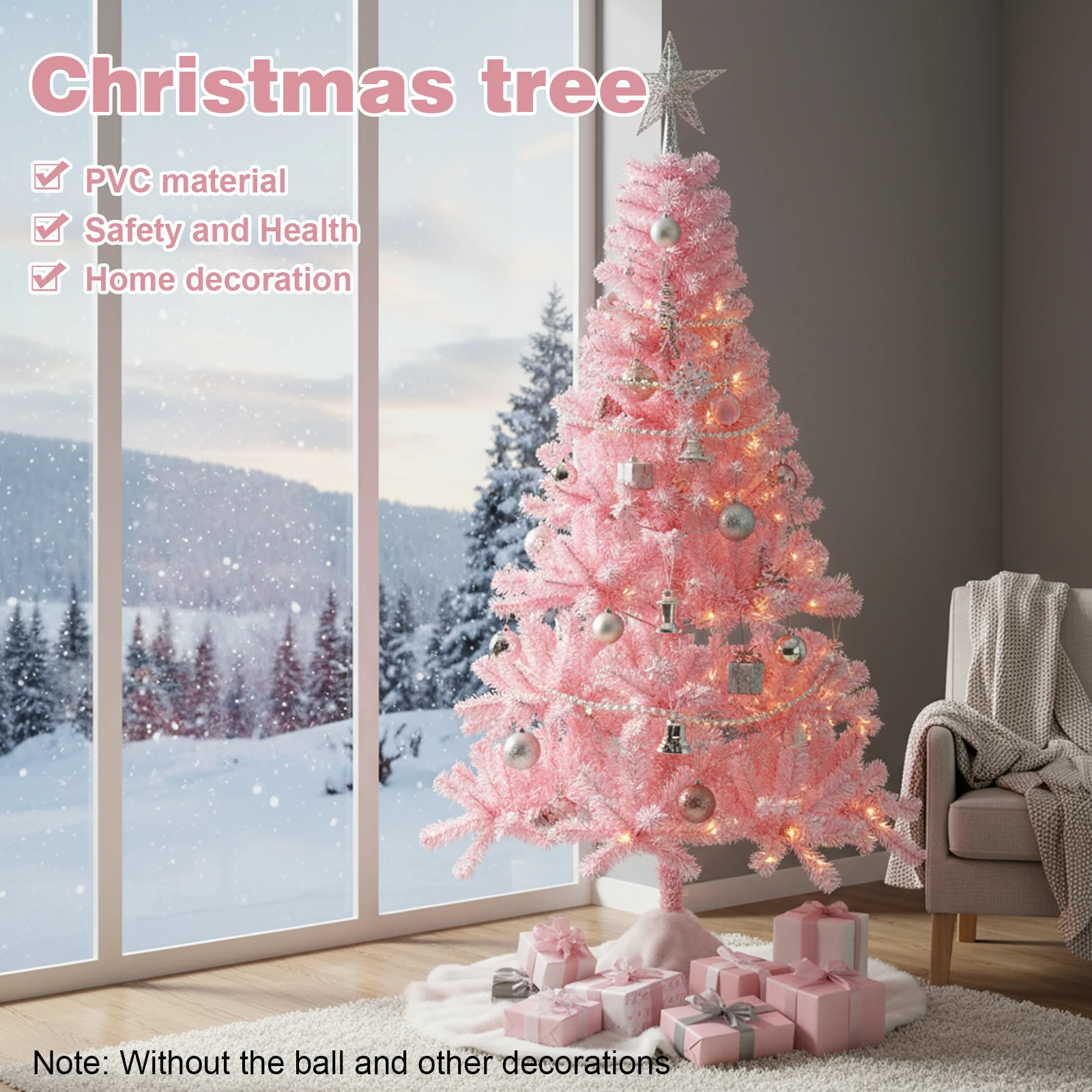 180cm Flocked Christmas Tree with Metal Stand Artificial Xmas Tree Multi-Purpose Realistic Spruce Christmas Tree for Home Decor
180cm Flocked Christmas Tree with Metal Stand Artificial Xmas Tree Multi-Purpose Realistic Spruce Christmas Tree for Home Decor