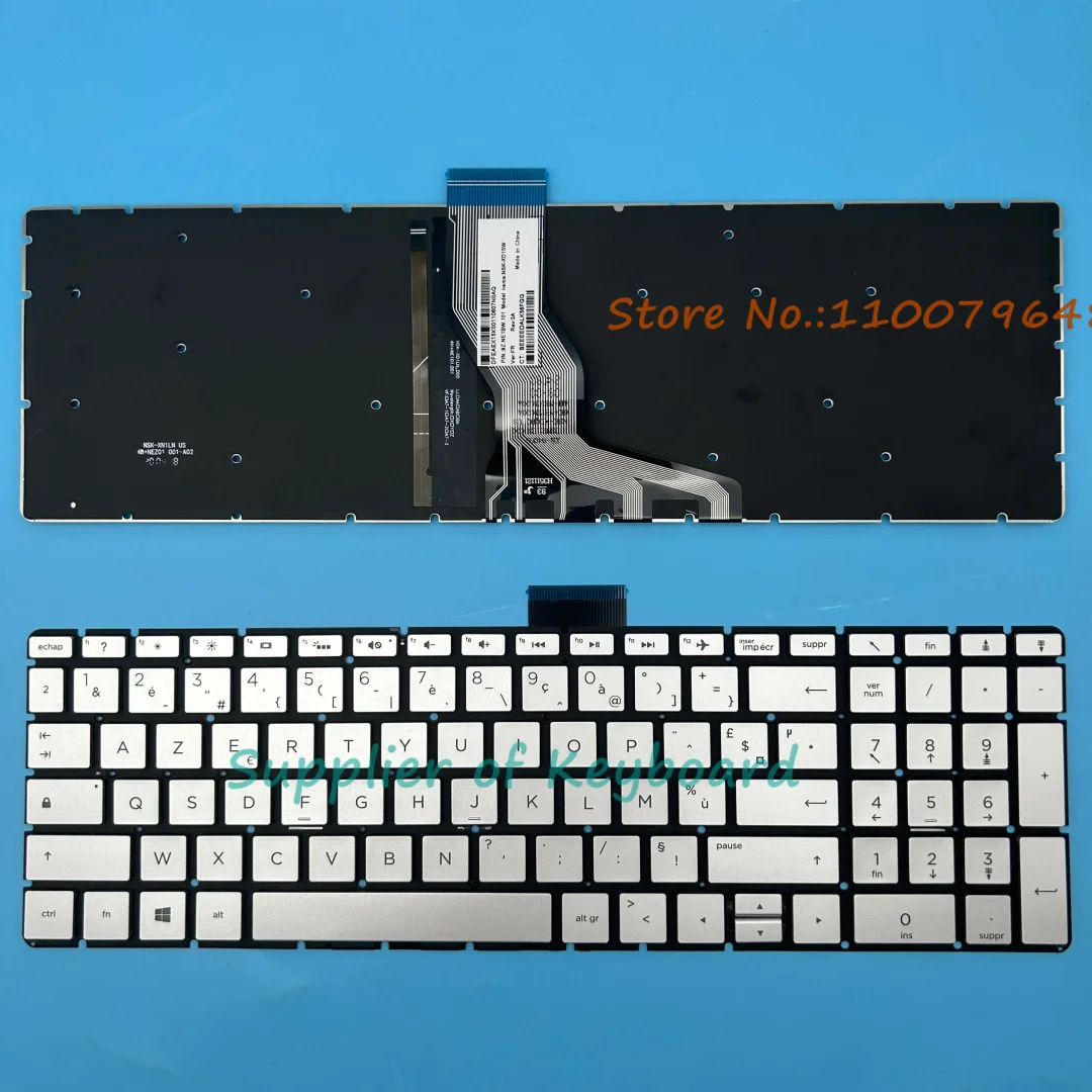 New Azerty French/Spanish/English Keyboard For HP Home 17g-br000 17g-br100 17q-bu000 17q-bu100 17-ak000 17z-ak000 Silver/Black
New Azerty French/Spanish/English Keyboard For HP Home 17g-br000 17g-br100 17q-bu000 17q-bu100 17-ak000 17z-ak000 Silver/Black