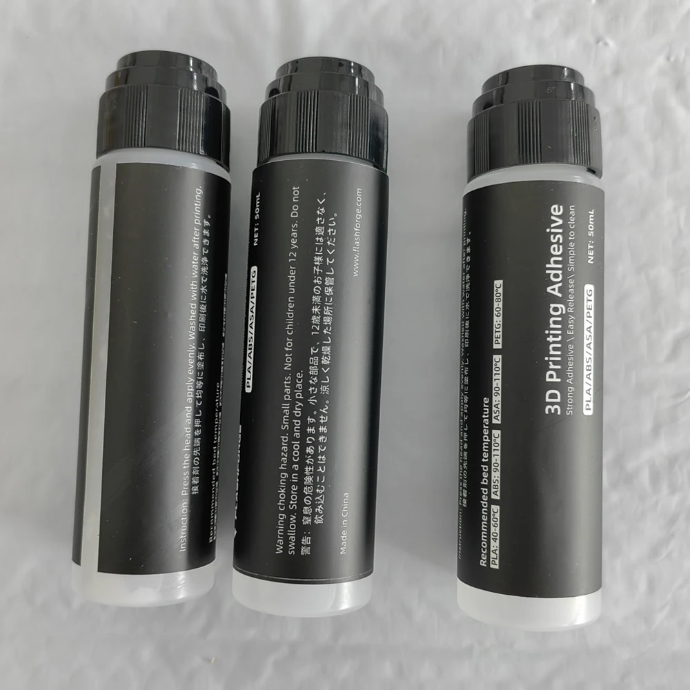 For Adventurer AD5M Series 3D Printing Adhesive 50ml/bottle Suit Liquid Glue Stick For Flashforge Glue PLA ABS PETG ASA
For Adventurer AD5M Series 3D Printing Adhesive 50ml/bottle Suit Liquid Glue Stick For Flashforge Glue PLA ABS PETG ASA
