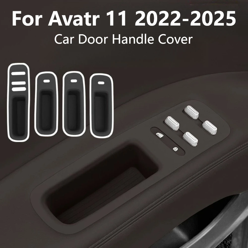 For Avatr 11 2022-2025 Car Door Handle Protector Cover Silicone Storage Box Organizer Decor Box Car Interior Accessories
For Avatr 11 2022-2025 Car Door Handle Protector Cover Silicone Storage Box Organizer Decor Box Car Interior Accessories