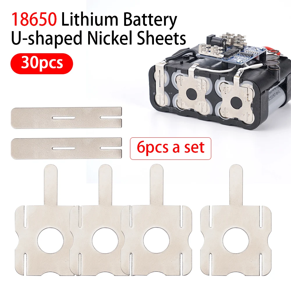 6/30pcs Spot Welding Nickel Plated Steel Sheets Straps for Makita Battery Plating 5Set Battery Connector Strips
6/30pcs Spot Welding Nickel Plated Steel Sheets Straps for Makita Battery Plating 5Set Battery Connector Strips