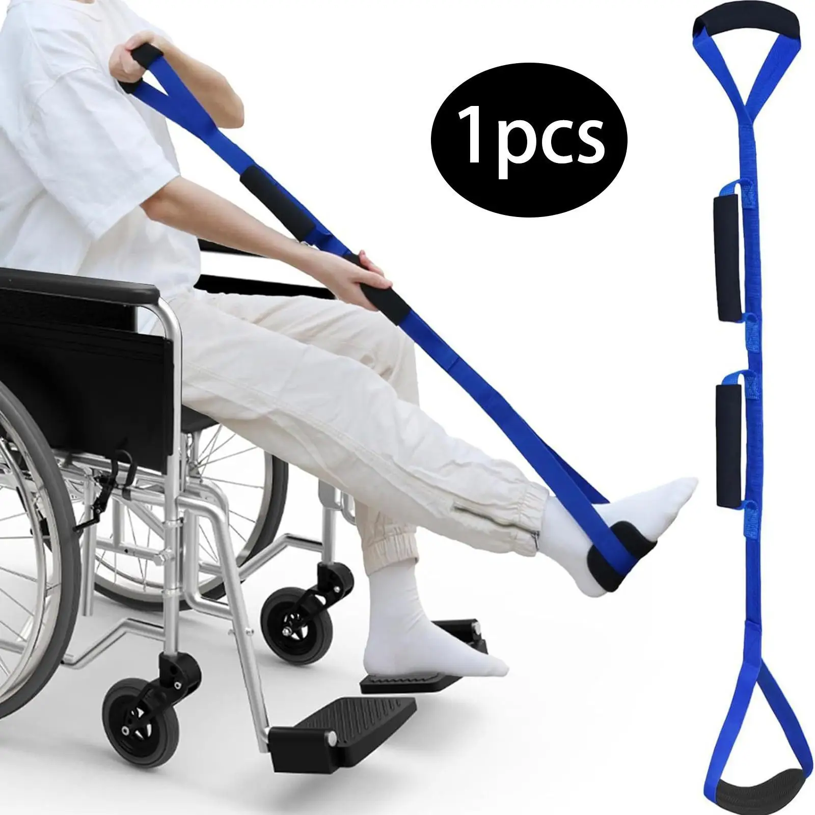 Leg Lifter Strap Mobility Lift Raiser Helper Foldable Mobility Aid Soft Foot Pad Wearproof for Seniors Leg Training Aid Strap
Leg Lifter Strap Mobility Lift Raiser Helper Foldable Mobility Aid Soft Foot Pad Wearproof for Seniors Leg Training Aid Strap