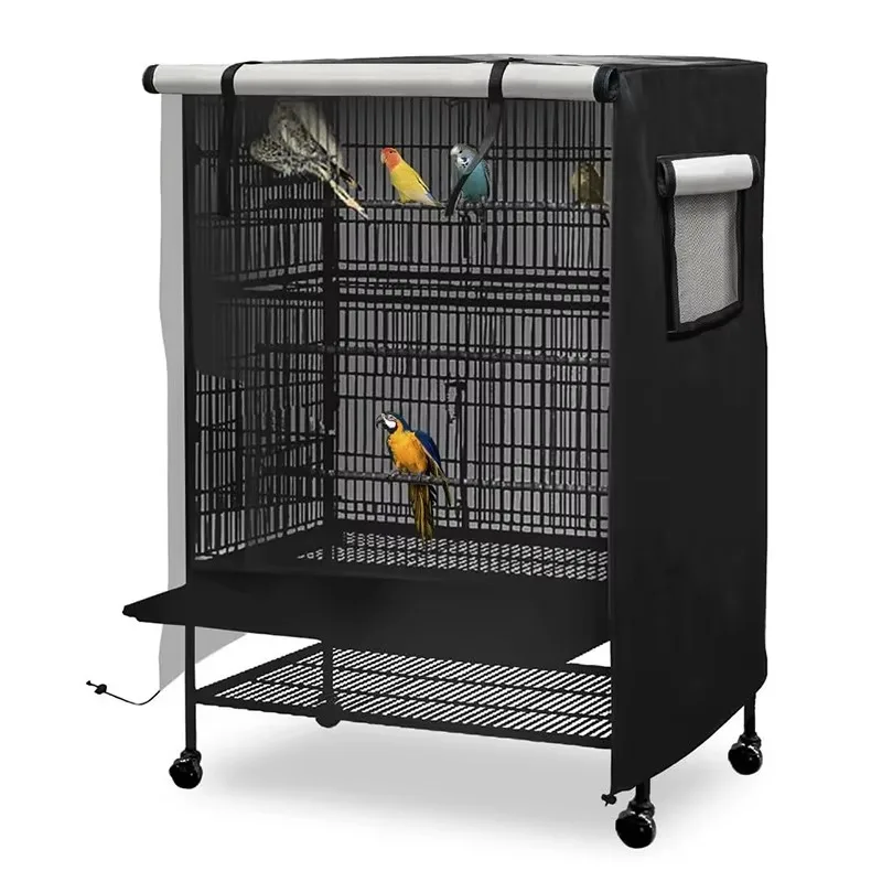 Black-Out Bird Cage Cover Adjustable Fit for Most 3-tier Cages Washable Material Waterproof Windproof Indoor and Outdoor Use
Black-Out Bird Cage Cover Adjustable Fit for Most 3-tier Cages Washable Material Waterproof Windproof Indoor and Outdoor Use