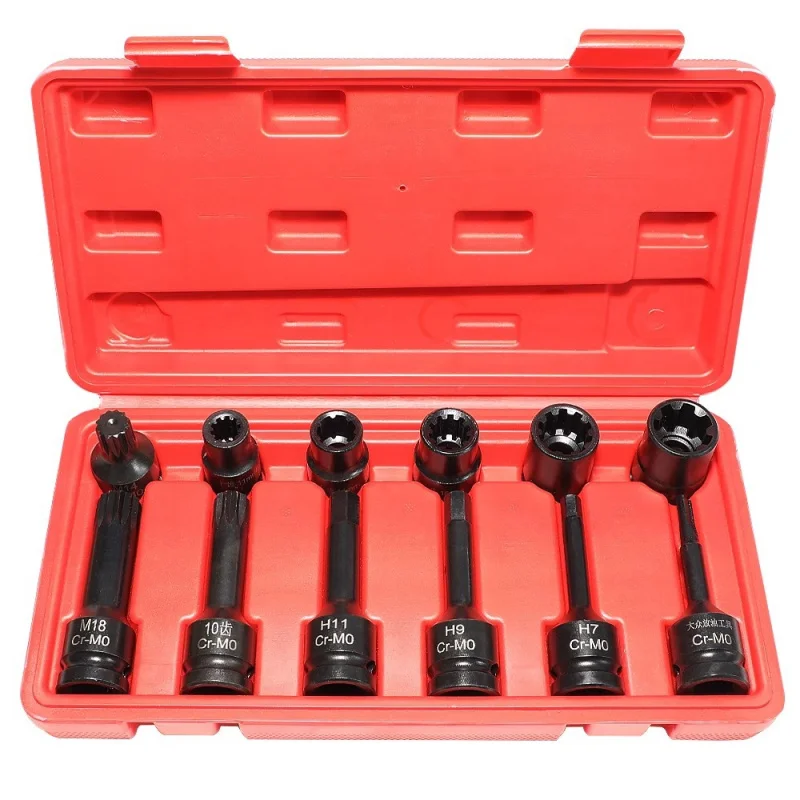 SAAR Suitable for Volkswagen Audi Cayenne Mercedes Brake Caliper Master Cylinder Screw Removal Special Socket Bit Tool 10mm 7mm
SAAR Suitable for Volkswagen Audi Cayenne Mercedes Brake Caliper Master Cylinder Screw Removal Special Socket Bit Tool 10mm 7mm