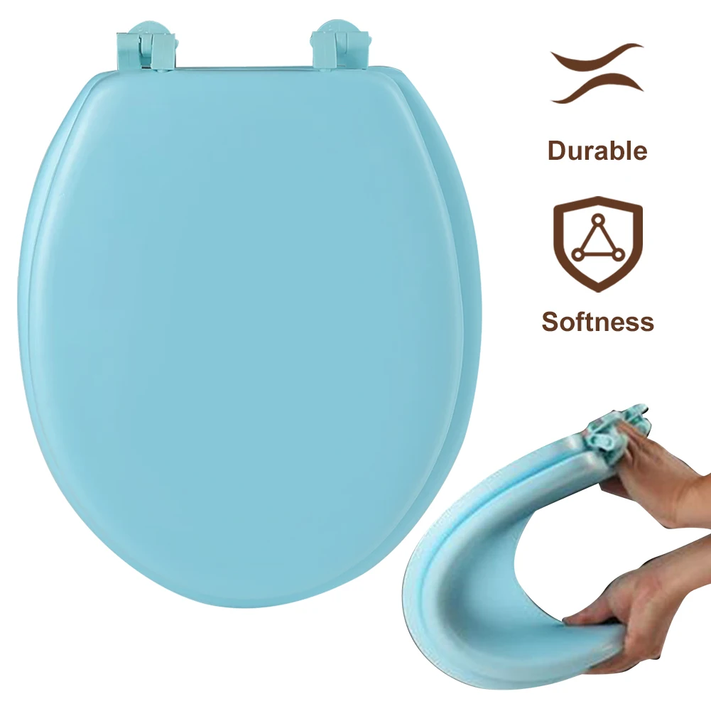 Soft Close Cushion Comfortable Bathroom Replacement Cover Seats Quick-Release Slow Close Toilet Seat Cover Bathroom Accessories
Soft Close Cushion Comfortable Bathroom Replacement Cover Seats Quick-Release Slow Close Toilet Seat Cover Bathroom Accessories
