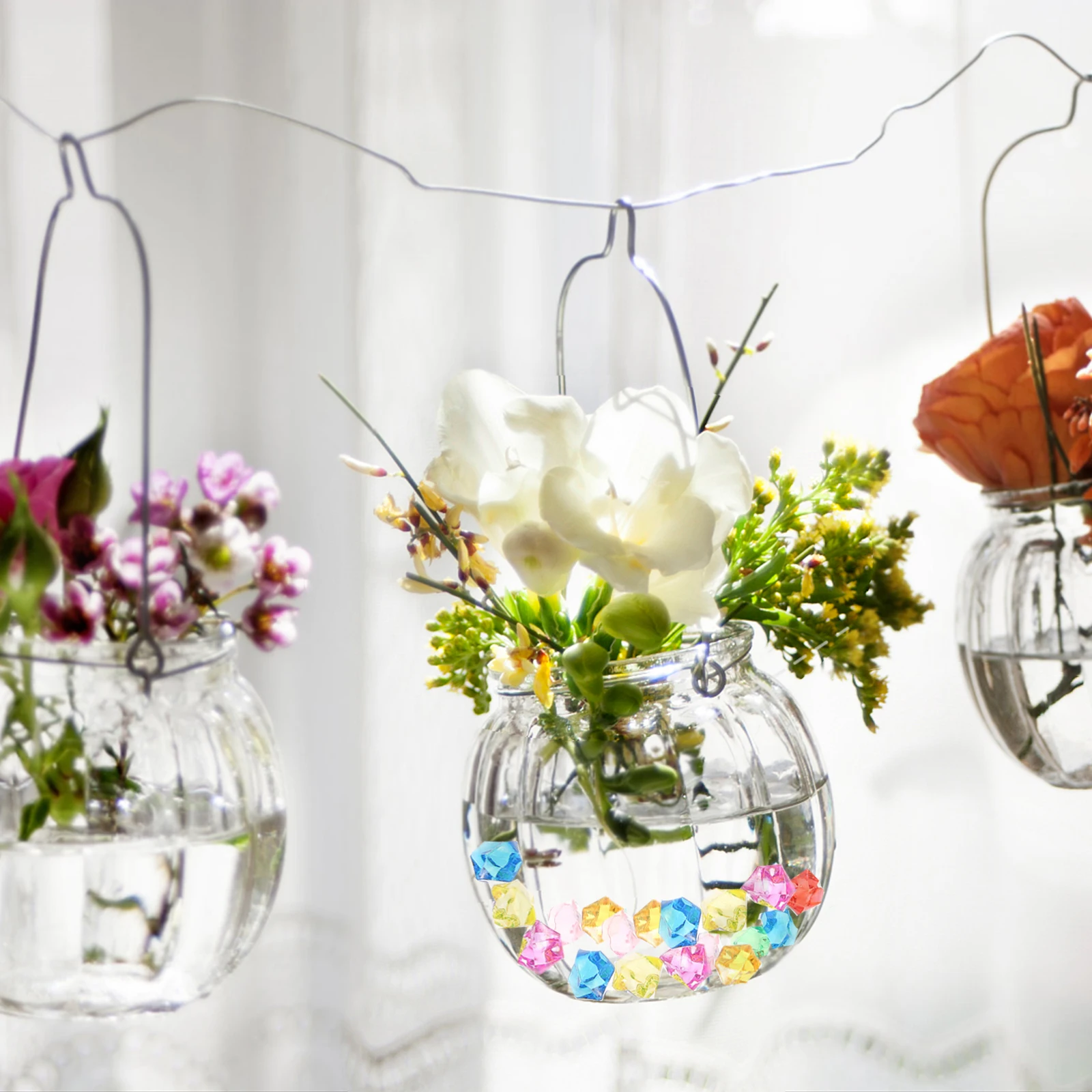 Colorful Crystal Stone Fake Ice Cubes Decorative Plastic Gravel Hydroponic Vase Filler Reusable Craft Photography Props
Colorful Crystal Stone Fake Ice Cubes Decorative Plastic Gravel Hydroponic Vase Filler Reusable Craft Photography Props