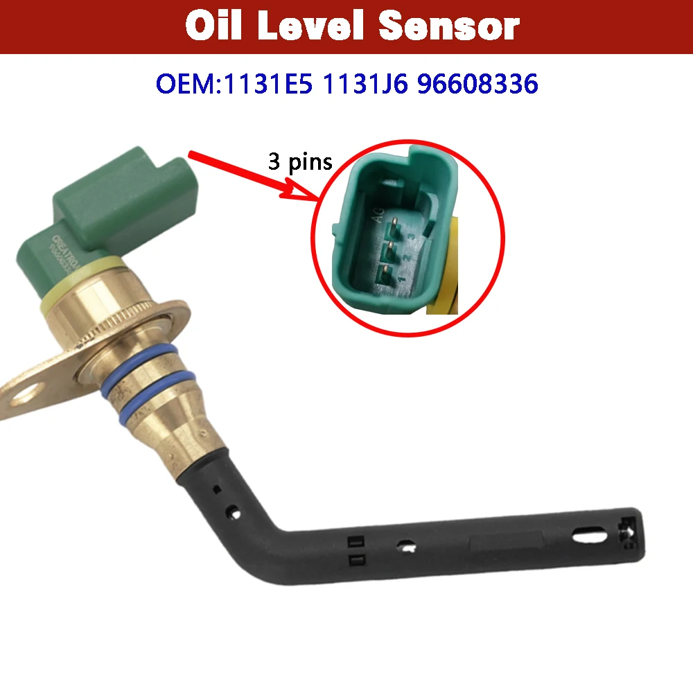 Suitable for Peugeot 206 307 407 607 806 807 Citroen C4 Picasso C5 C8 ENGINE OIL SUMP FILTER PROBE level sensor 1131E5 1131J6
Suitable for Peugeot 206 307 407 607 806 807 Citroen C4 Picasso C5 C8 ENGINE OIL SUMP FILTER PROBE level sensor 1131E5 1131J6