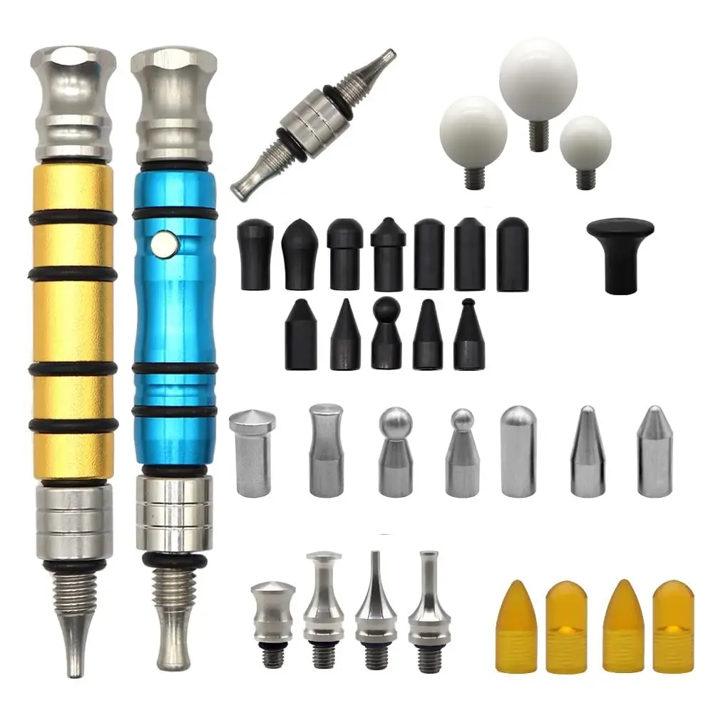 34-Piece Paintless Dent Repair Tool Kit Pen Shape Tap Down Tools For Car Motorcycle DIY
34-Piece Paintless Dent Repair Tool Kit Pen Shape Tap Down Tools For Car Motorcycle DIY