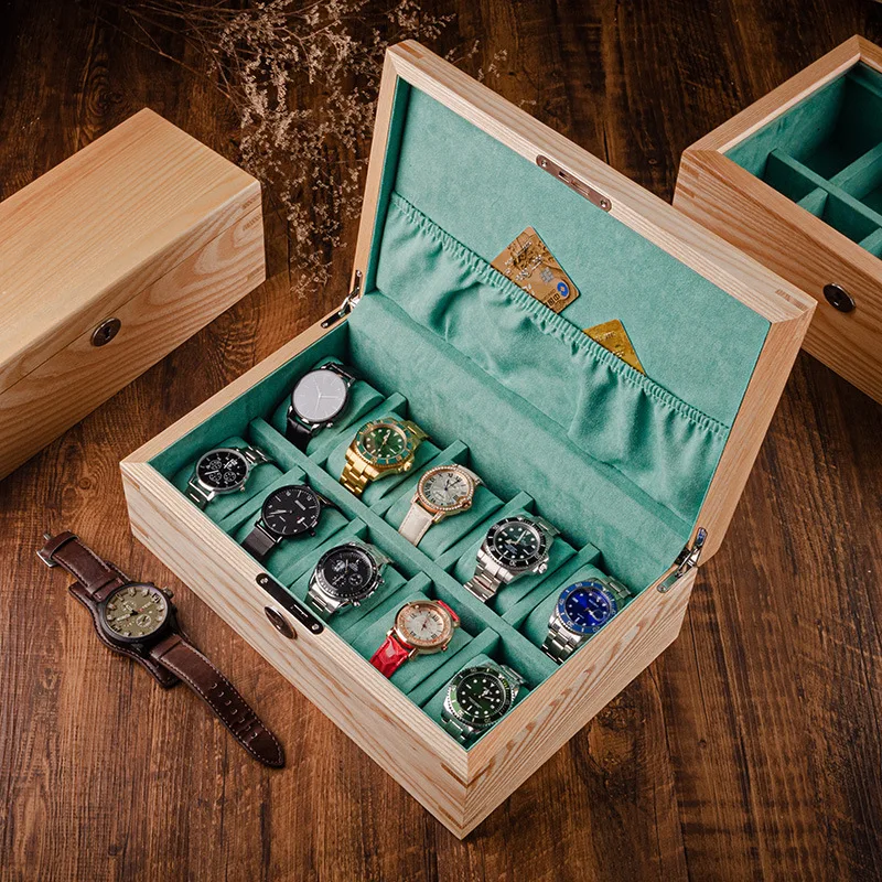 Коробка для часов из цельного дерева, дорожные роскошные часы, коробки для хранения, мужская упаковка, чехол для часов с замком, органайзеры для хранения, принадлежности
Коробка для часов из цельного дерева, дорожные роскошные часы, коробки для хранения, мужская упаковка, чехол для часов с замком, органайзеры для хранения, принадлежности