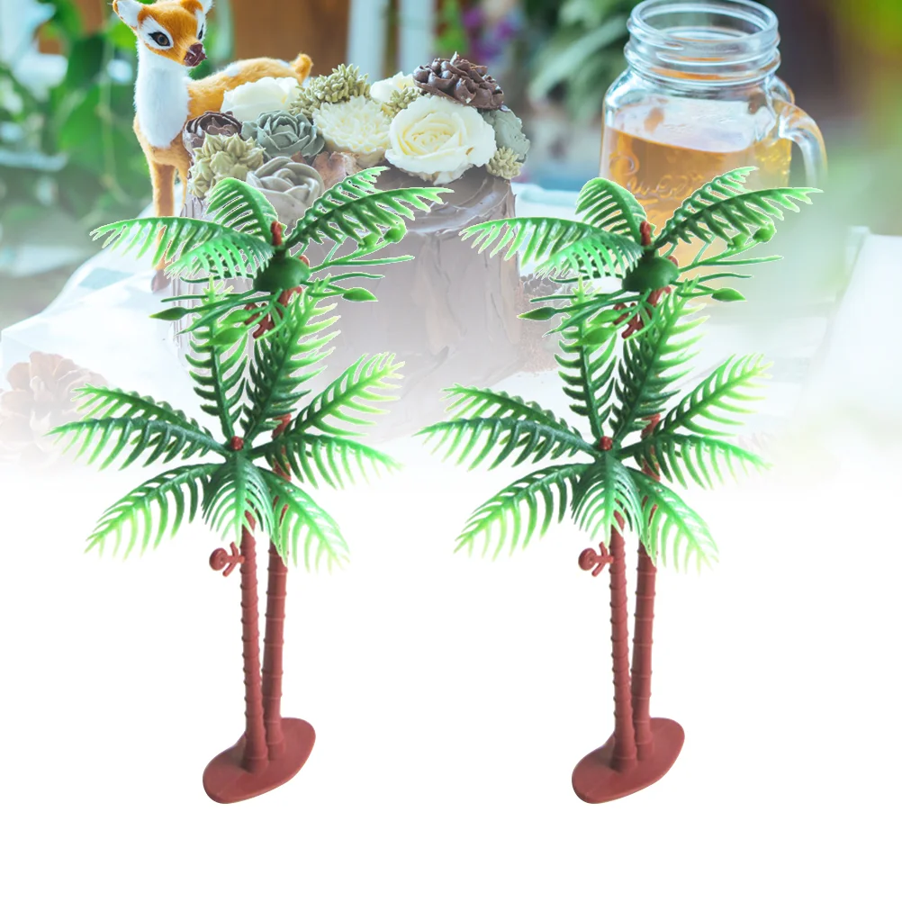 10 Pcs Palm Model Tree Simulation Plant Decor Mini Plam Landscape Coconut Artificial
10 Pcs Palm Model Tree Simulation Plant Decor Mini Plam Landscape Coconut Artificial