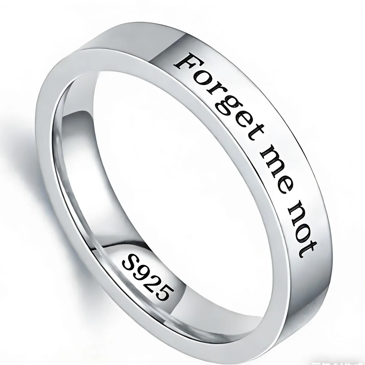 Withered S925 Sterling Silver English Letter Ring Fashionable Simple And Versatile Food Ring Elegant Party Jewelry Rings Women
Withered S925 Sterling Silver English Letter Ring Fashionable Simple And Versatile Food Ring Elegant Party Jewelry Rings Women