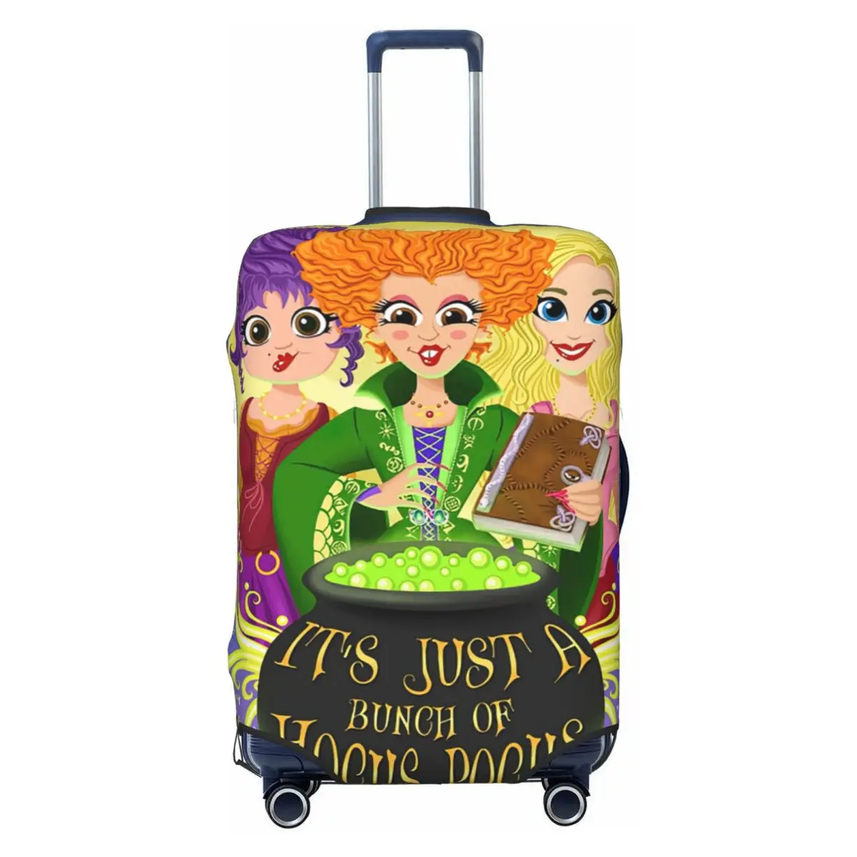 The Sanderson Sisters Pocus Hocus Travel Luggage Cover Washable Happy Halloween Suitcase Cover Protector Fit 18-32 Inch
The Sanderson Sisters Pocus Hocus Travel Luggage Cover Washable Happy Halloween Suitcase Cover Protector Fit 18-32 Inch