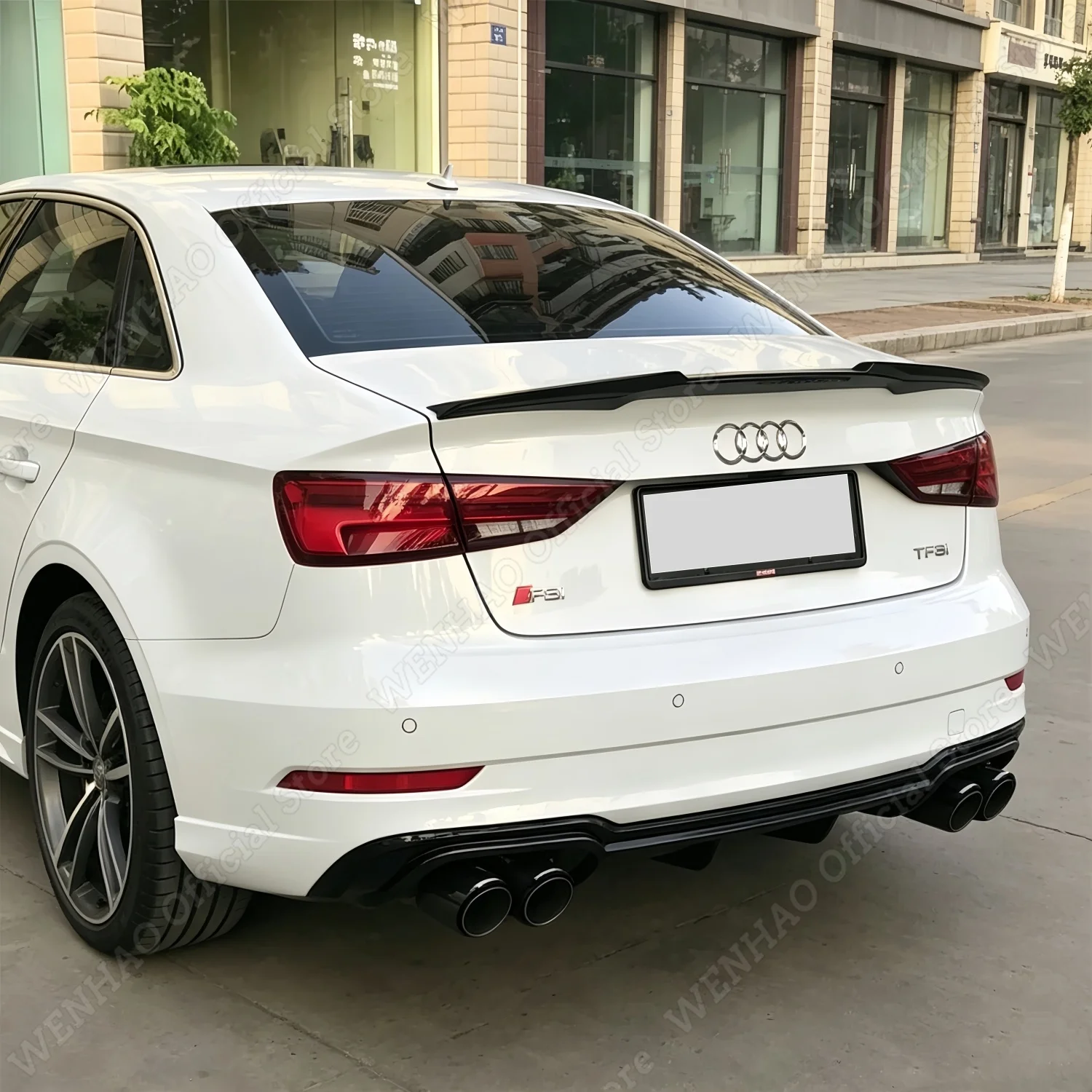 Car M4 Styles Rear Trunk Roof Spoiler Tail Wing Boot Lip Body Kits Trim for AUDI A3 S3 RS3 8V Sedan 2016-2020 Accessories
Car M4 Styles Rear Trunk Roof Spoiler Tail Wing Boot Lip Body Kits Trim for AUDI A3 S3 RS3 8V Sedan 2016-2020 Accessories