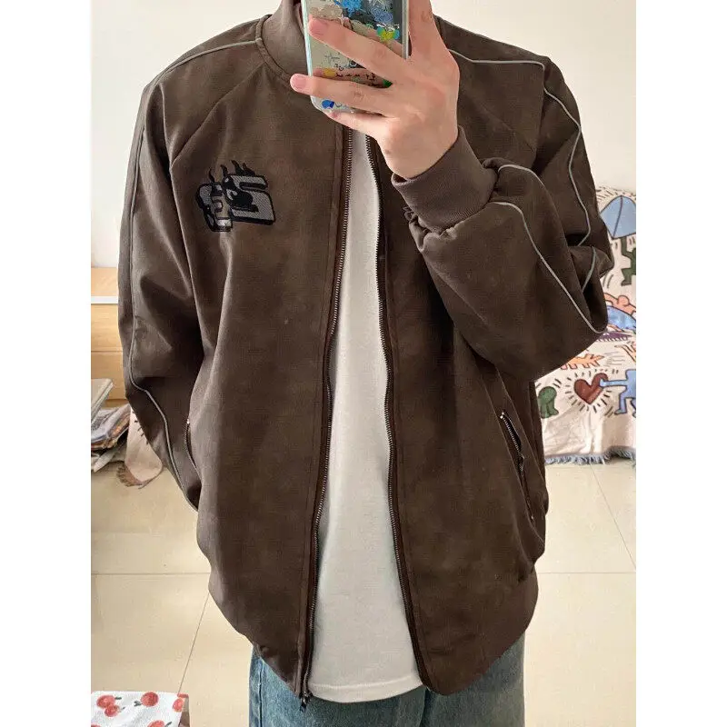 Men's Outdoor Leisure Windproof Breathable Jacket Spring and Autumn Fashion Trend American Retro Couple Imitation Leather Jacket
Men's Outdoor Leisure Windproof Breathable Jacket Spring and Autumn Fashion Trend American Retro Couple Imitation Leather Jacket