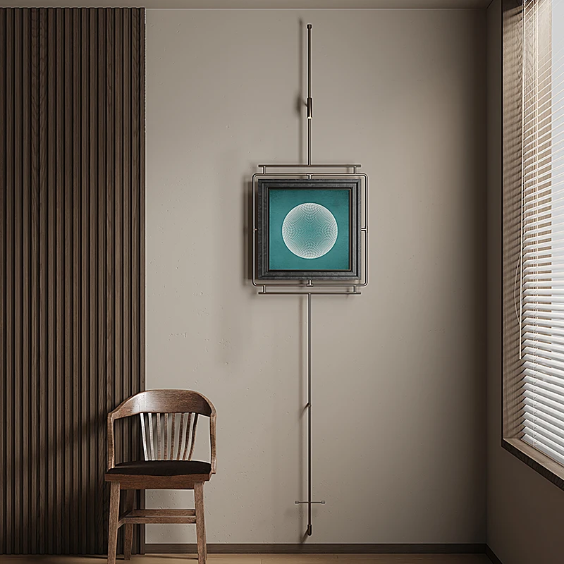 Italian minimalist model room decorative painting abstract wall wall lamp three-dimensional installation painting 
Italian minimalist model room decorative painting abstract wall wall lamp three-dimensional installation painting
