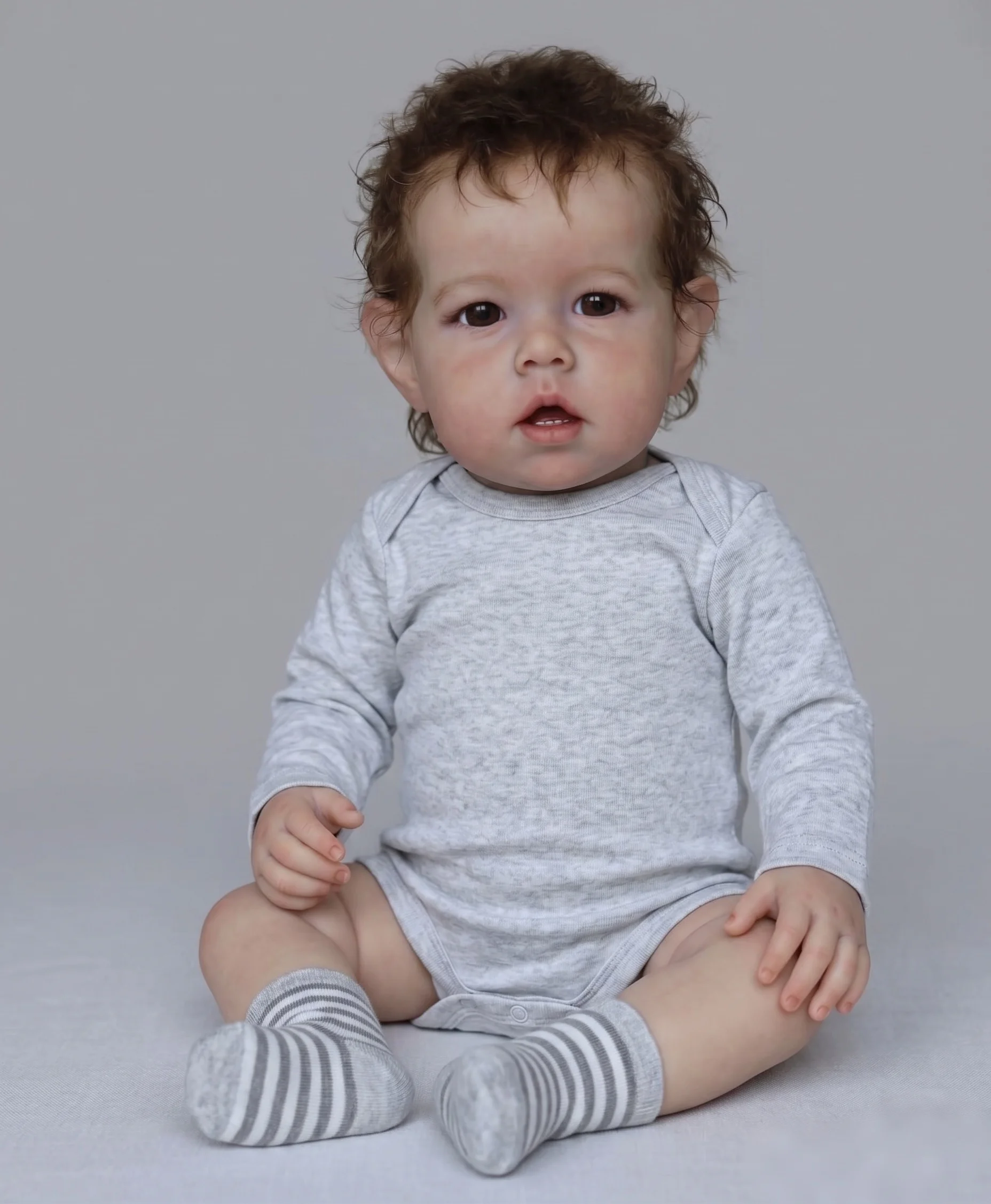 Liam 20-Inch Reborn Toddler Boy Doll - Realistic Lifelike Handmade with 3D Skin Visible Veins Rooted Hair Ideal Collectors Gift
Liam 20-Inch Reborn Toddler Boy Doll - Realistic Lifelike Handmade with 3D Skin Visible Veins Rooted Hair Ideal Collectors Gift