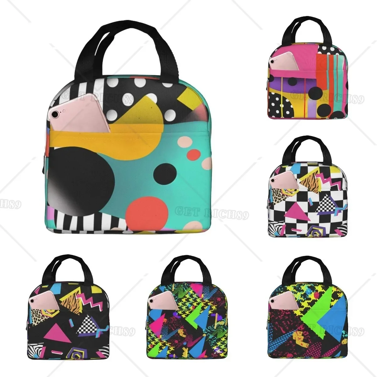 Funny Abstract Art Insulated Lunch Bag, Waterproof Reusable Lunch Cooler Tote, Women'S Men'S Lunch Tote for College or Work
Funny Abstract Art Insulated Lunch Bag, Waterproof Reusable Lunch Cooler Tote, Women'S Men'S Lunch Tote for College or Work