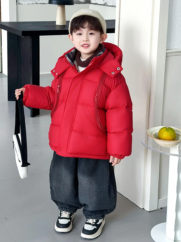 Thiened Fce Hooded Zipper Cotton Jaet for Boys Winter Warm Clothes Youth Faion Stand Fit Long Sve Coat
Thiened Fce Hooded Zipper Cotton Jaet for Boys Winter Warm Clothes Youth Faion Stand Fit Long Sve Coat