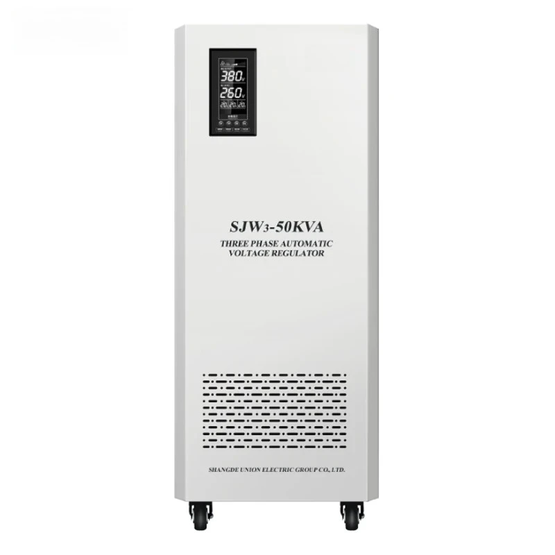 Three Phase S.J.W Automatic AC Voltage Stabilizer 10KW 15KW 20KW 30KW 50KW 60KW 80KW 100KW Factory Voltage Stabilizer
Three Phase S.J.W Automatic AC Voltage Stabilizer 10KW 15KW 20KW 30KW 50KW 60KW 80KW 100KW Factory Voltage Stabilizer