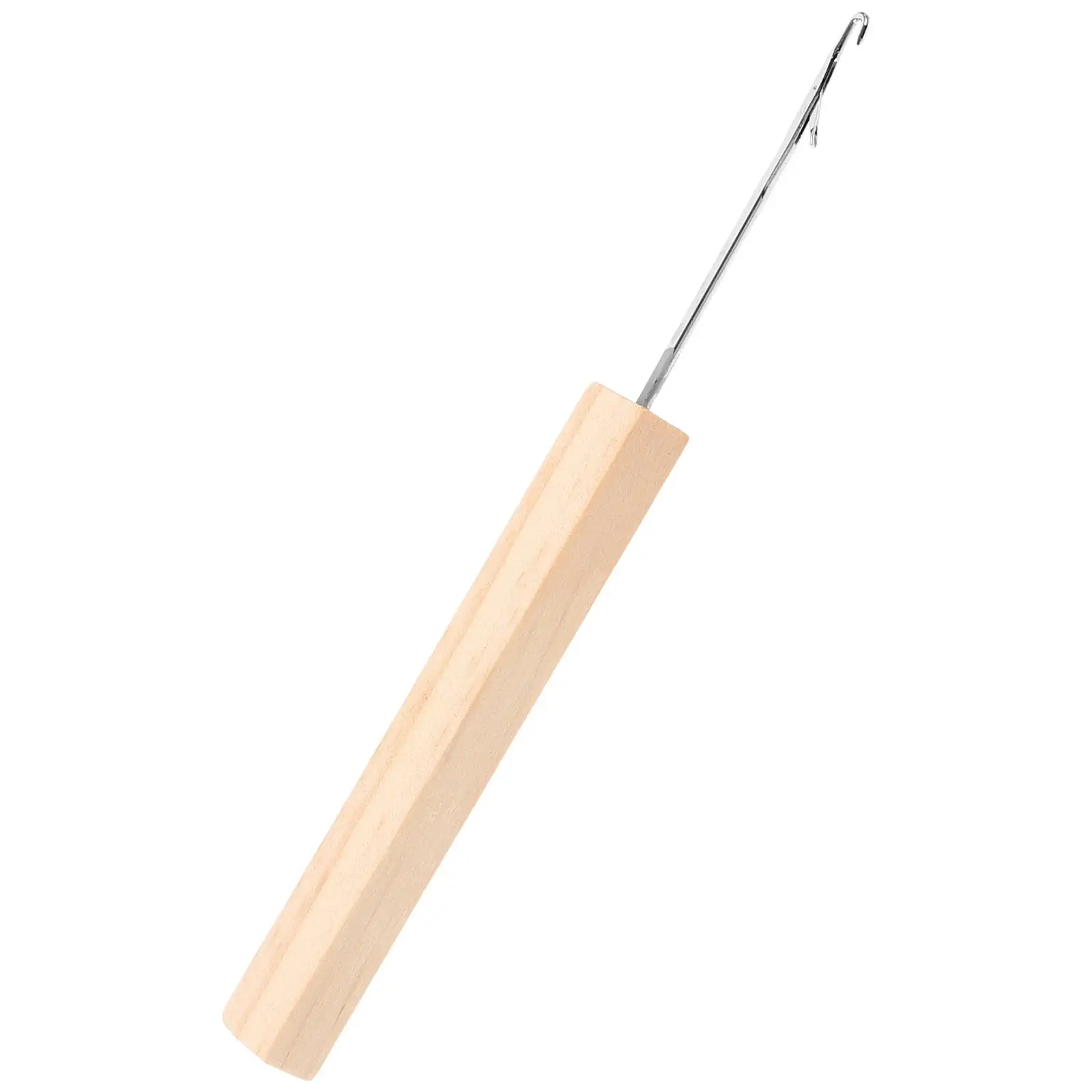 1 Pc Crochet Hook Wood Handle Yarn Crafts Kit Metal Hooks Carpet Needle Weaving Tools Long Crochet Hook Sweater Braid Knitting
1 Pc Crochet Hook Wood Handle Yarn Crafts Kit Metal Hooks Carpet Needle Weaving Tools Long Crochet Hook Sweater Braid Knitting