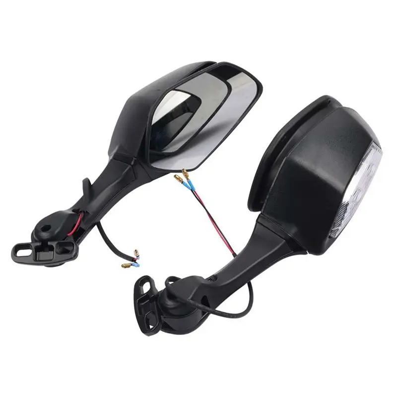 AB59-Motorcycle Rearview Mirrors With LED Turn Signals Lights For Kawasaki Ninja 400 650 ZX-10R ZX10R
AB59-Motorcycle Rearview Mirrors With LED Turn Signals Lights For Kawasaki Ninja 400 650 ZX-10R ZX10R