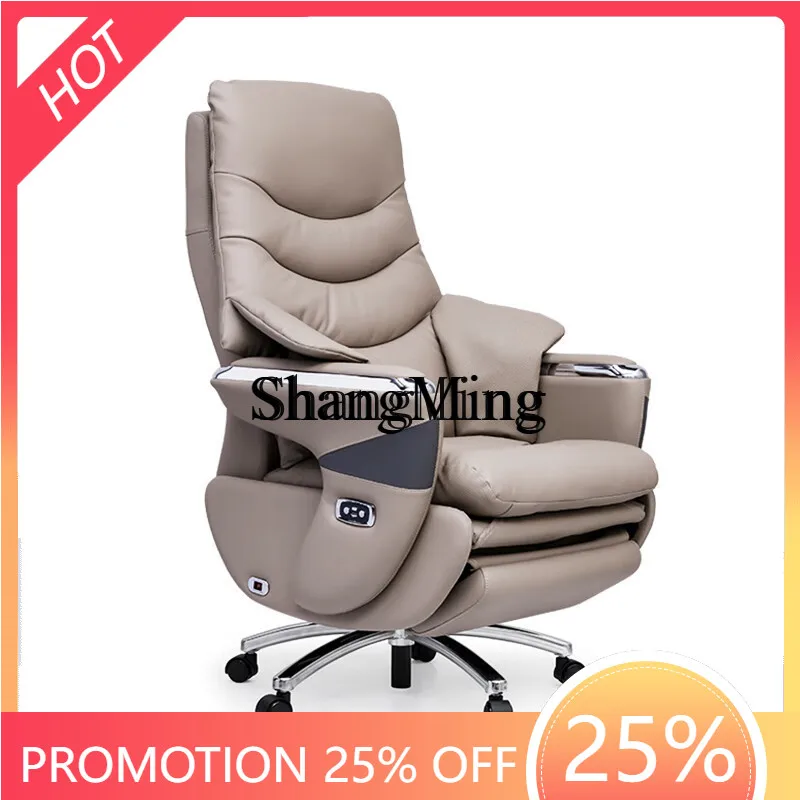 Изысканное, элегантное, роскошное кресло-реклайнер из натуральной кожи, электрическое, для бизнеса, для длительного сидения, не вызывающее усталости, электрическое кресло руководителя.
Изысканное, элегантное, роскошное кресло-реклайнер из натуральной кожи, электрическое, для бизнеса, для длительного сидения, не вызывающее усталости, электрическое кресло руководителя.