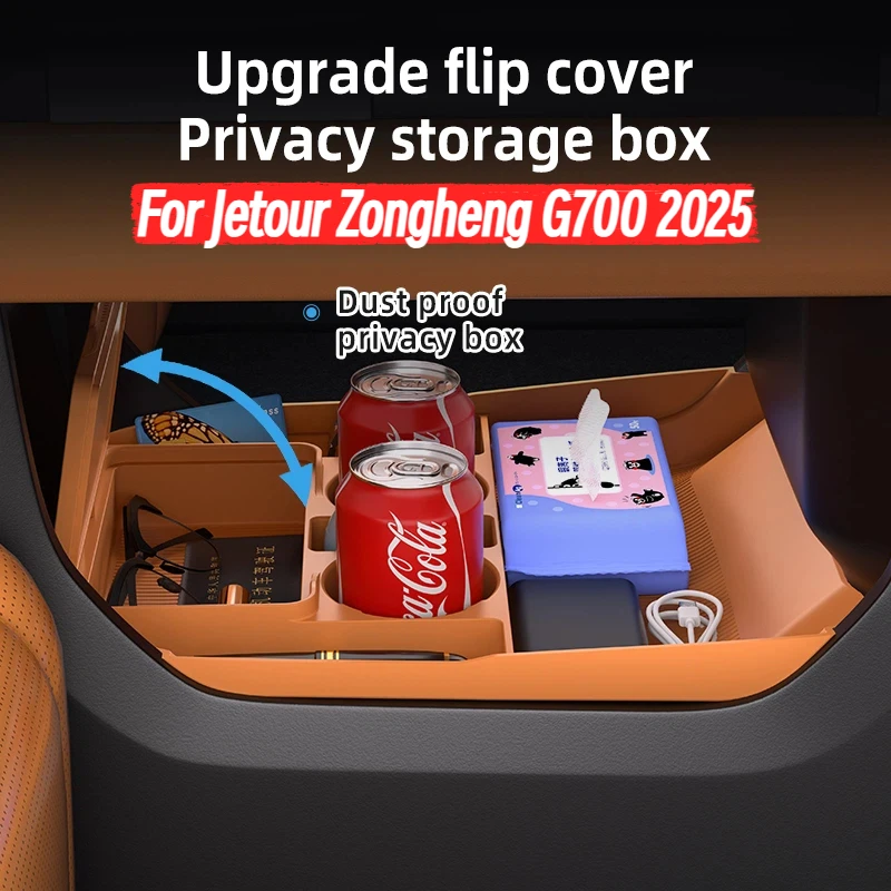 For Jetour Zongheng G700 2025 Center Console Storage Box Custom Silicone Organizer Tray Anti-Slip Cup Holder Mat Car Accessor
For Jetour Zongheng G700 2025 Center Console Storage Box Custom Silicone Organizer Tray Anti-Slip Cup Holder Mat Car Accessor