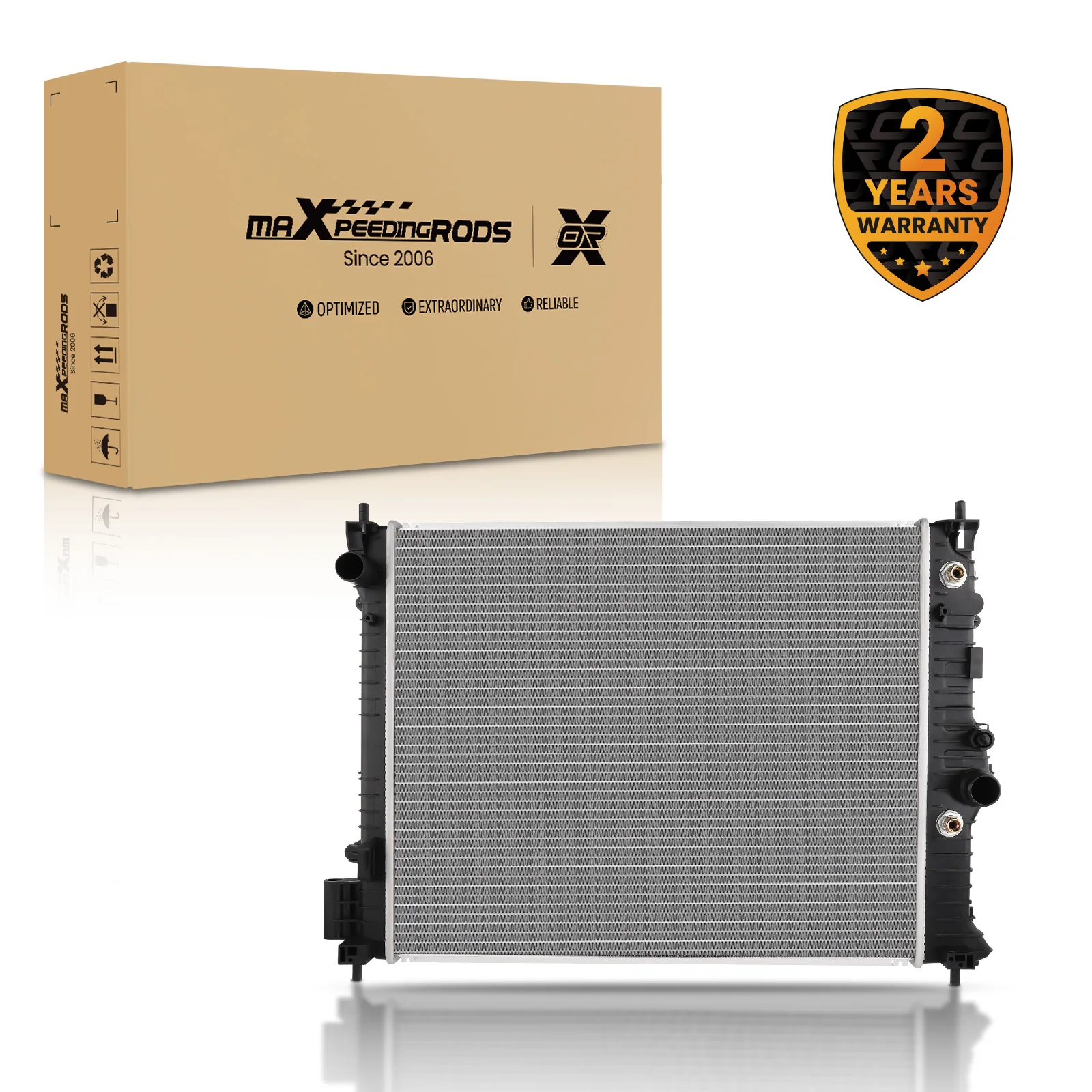 Aluminum Radiator for Chevrolet Trax 1.4L 2013-2019 GM3010577 AT/MT New
Aluminum Radiator for Chevrolet Trax 1.4L 2013-2019 GM3010577 AT/MT New