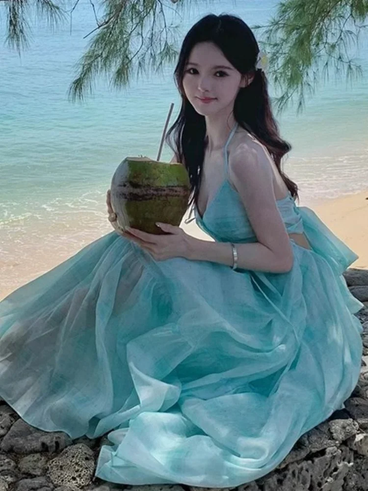 Пляжная юбка Mint Wave Beach Vaion Aosphere, дизайнерская, с широким подолом, в корейском стиле, для повседневной носки
Пляжная юбка Mint Wave Beach Vaion Aosphere, дизайнерская, с широким подолом, в корейском стиле, для повседневной носки