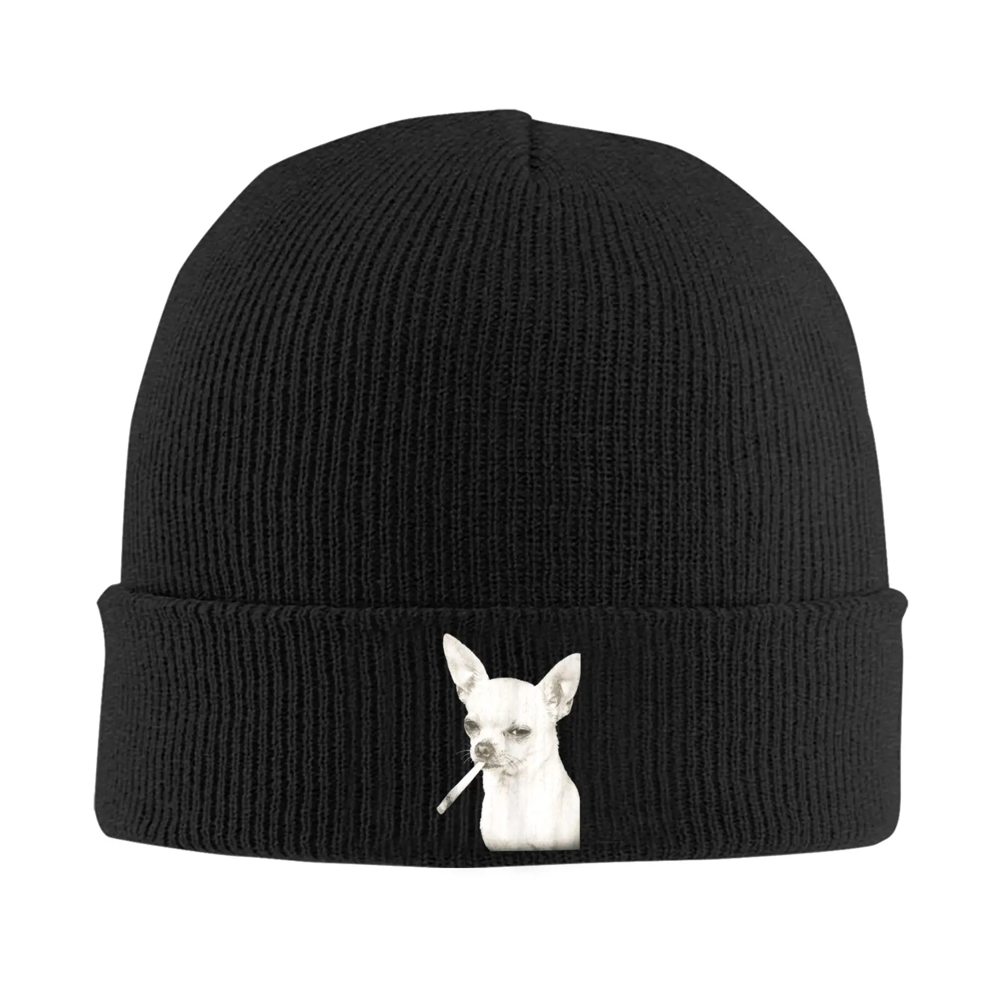 Funny Smoking Chihuahua Cigarette Gen Z Dog Meme Knitted Hat Cute Caps Men Kpop Beanie Hats Winter Design Warm Soft Bonnet Hats
Funny Smoking Chihuahua Cigarette Gen Z Dog Meme Knitted Hat Cute Caps Men Kpop Beanie Hats Winter Design Warm Soft Bonnet Hats