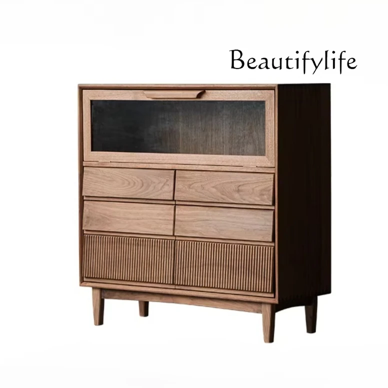 N Multi-Yuan Combined Bookcase Solid Wood Black Walnut Floor Glass Door Storage Display Cabinet
N Multi-Yuan Combined Bookcase Solid Wood Black Walnut Floor Glass Door Storage Display Cabinet
