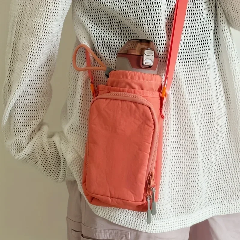 Nylon Crossbody Bag with Adjustable Strap, Phone and Bottle Pocket | Zipper Closure, Minimalist Bag Design, Everyday Carry Bag
Nylon Crossbody Bag with Adjustable Strap, Phone and Bottle Pocket | Zipper Closure, Minimalist Bag Design, Everyday Carry Bag