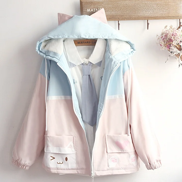 Милая парная утепленная фланелевая куртка на молнии с капюшоном для мужчин, повседневная верхняя одежда с мультяшным принтом, милое японское хлопковое пальто
Милая парная утепленная фланелевая куртка на молнии с капюшоном для мужчин, повседневная верхняя одежда с мультяшным принтом, милое японское хлопковое пальто