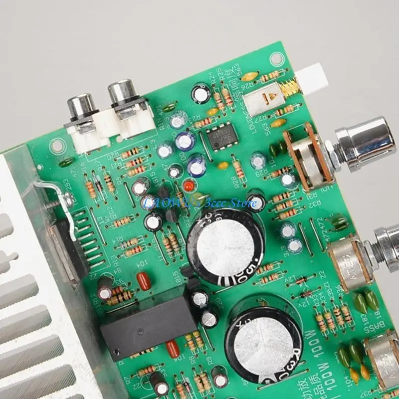 Y8AD Double TDA7293 Sound Amplifiers Board 2Channel 100W+100W Output Power Module
Y8AD Double TDA7293 Sound Amplifiers Board 2Channel 100W+100W Output Power Module