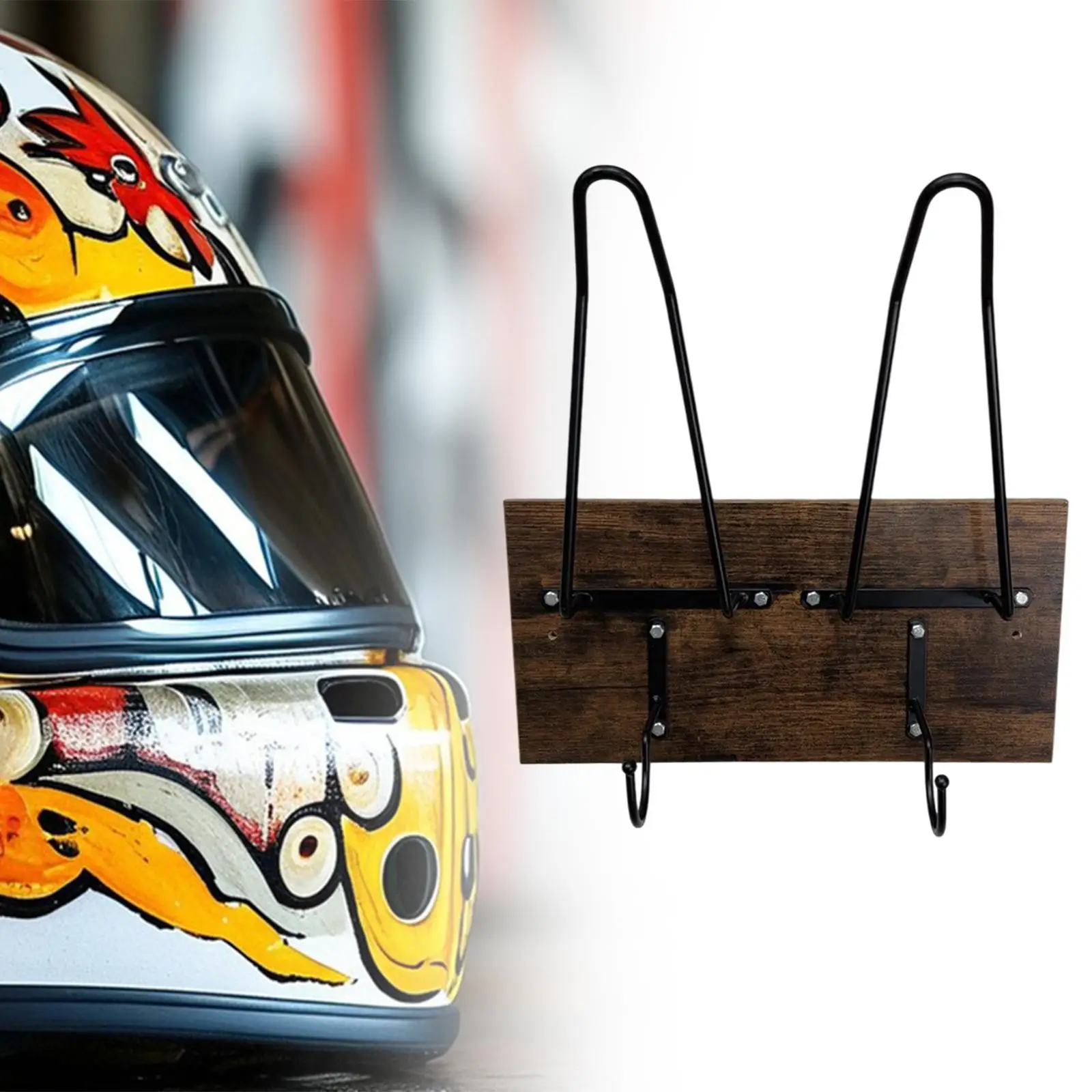 Helmet Holder Hat Display Stand Multifunctional Motorcycle Accessories Hat Stand Helmet Rack for House Garage Home
Helmet Holder Hat Display Stand Multifunctional Motorcycle Accessories Hat Stand Helmet Rack for House Garage Home