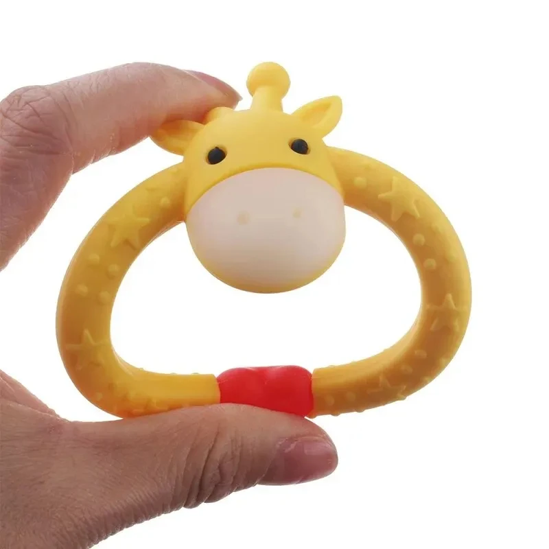 Ring Deer Teether Silicone Baby Bite and Teeth Glue Tooth Grinder Feeding Device Baby Products Cartoon Animal Molar Toys New
Ring Deer Teether Silicone Baby Bite and Teeth Glue Tooth Grinder Feeding Device Baby Products Cartoon Animal Molar Toys New