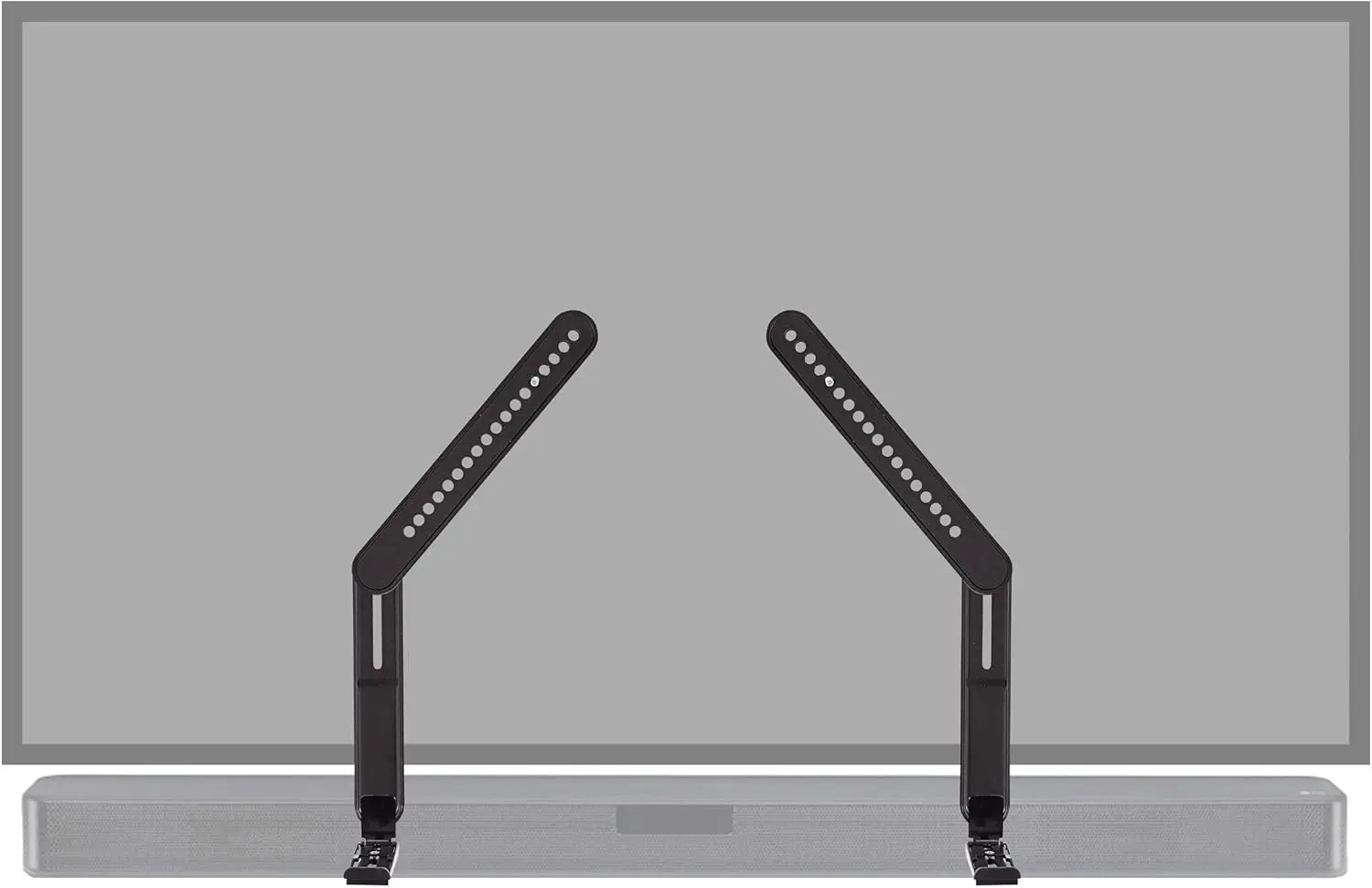 Sound Bar Mounting Brackets for TVs - Adjustable Height & Depth, Fits LG Vizio Bose Dolby Atmos Speakers
Sound Bar Mounting Brackets for TVs - Adjustable Height & Depth, Fits LG Vizio Bose Dolby Atmos Speakers