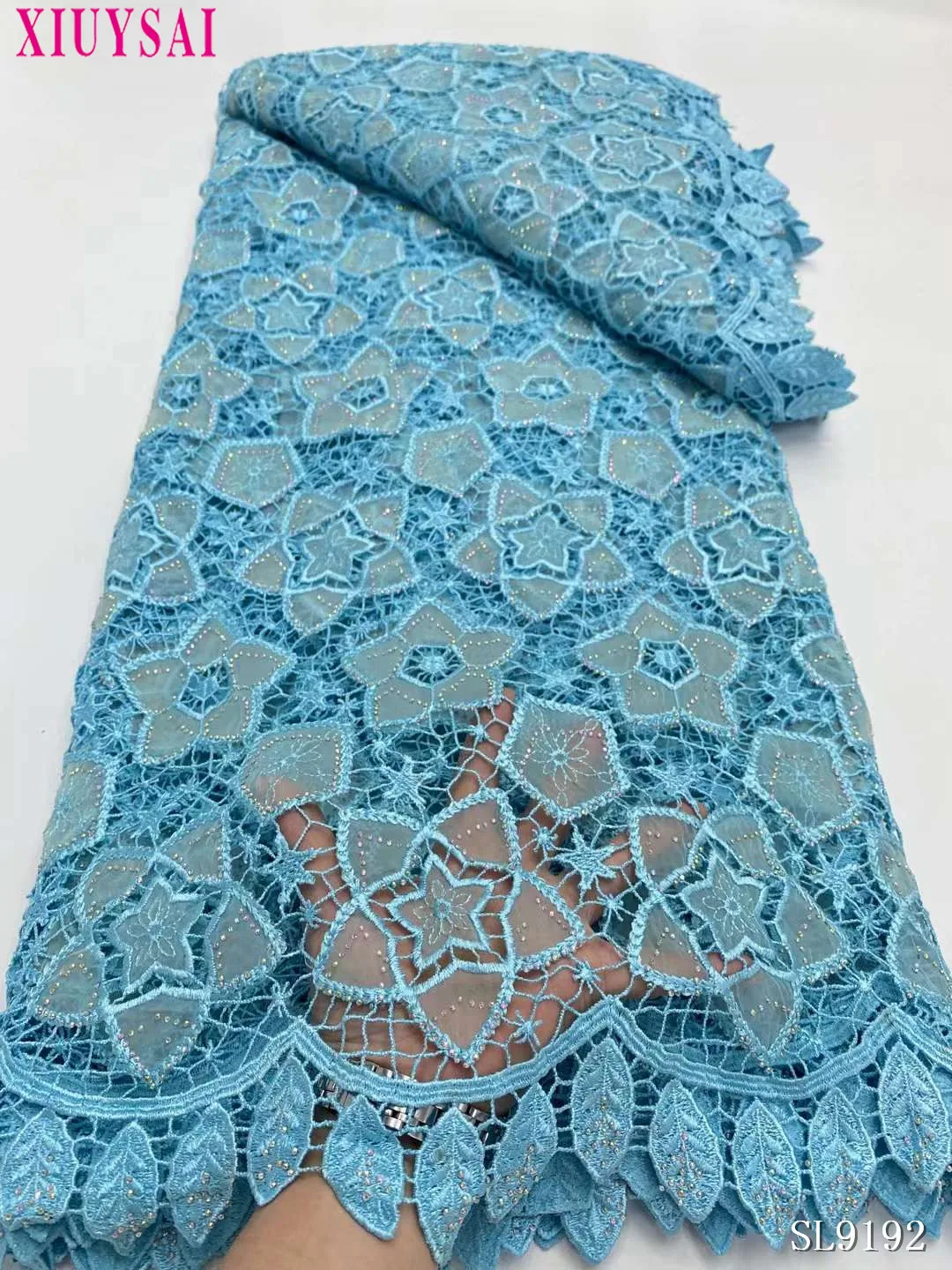 African Guipure Cord Lace Fabric for Women, Nigerian Embroidery, Water Soluble Lace for Sewing, Wedding Dress, 2025, Latest
African Guipure Cord Lace Fabric for Women, Nigerian Embroidery, Water Soluble Lace for Sewing, Wedding Dress, 2025, Latest