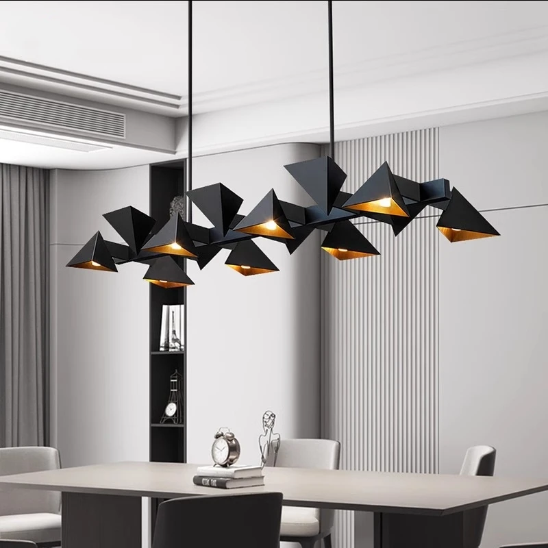 Postmodern Geometric Chandelier - Creative Minimalist Lighting for Restaurant Bar Counter & Modern Home Decor
Postmodern Geometric Chandelier - Creative Minimalist Lighting for Restaurant Bar Counter & Modern Home Decor