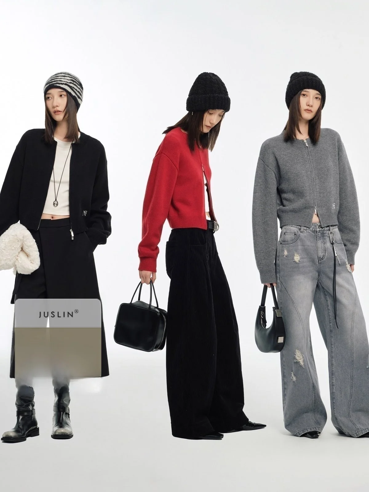 Slimming Effect Wool Blend ort Knitwear Zipper round Ne Embroidery Waist Cinch Cardigan Sweet Sle Long Sve Autumn Fa...
Slimming Effect Wool Blend ort Knitwear Zipper round Ne Embroidery Waist Cinch Cardigan Sweet Sle Long Sve Autumn Fa...