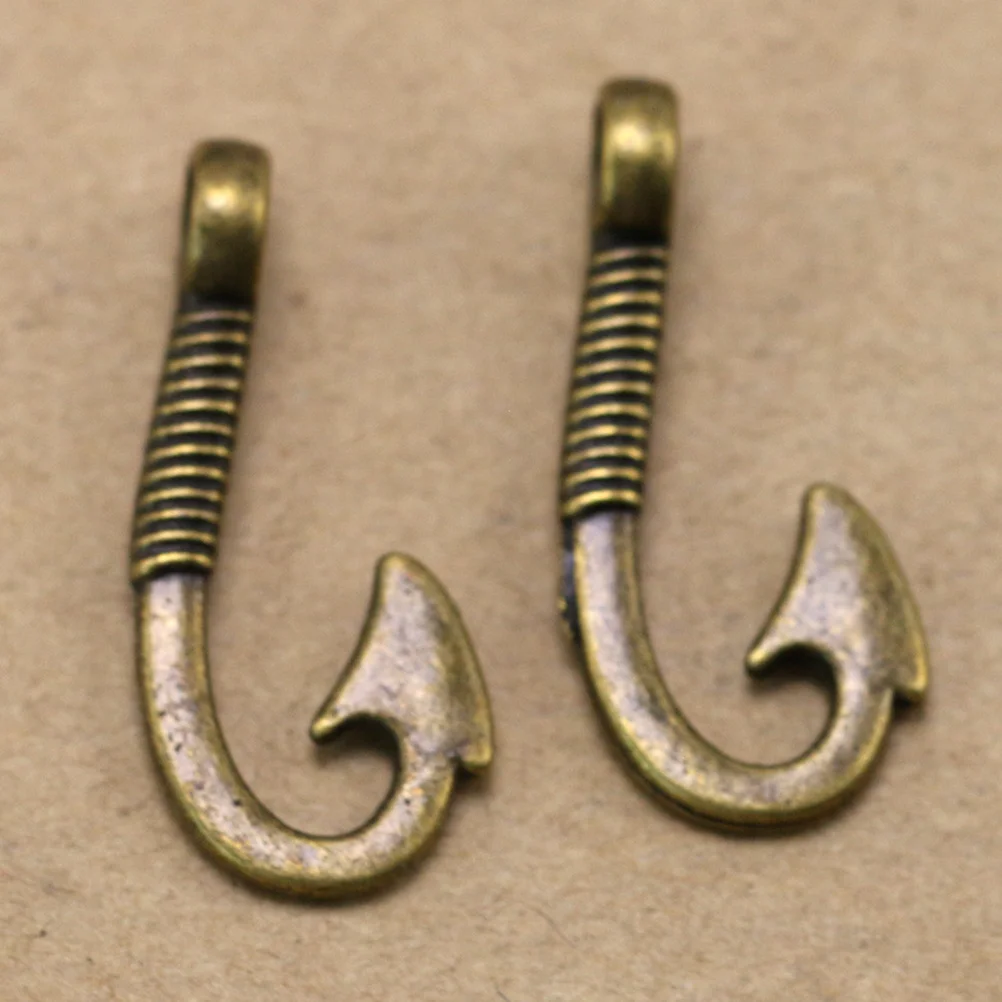 50Pcs Bronze Fishhook Pendant Alloy Fine Workmanship DIY Necklace Bracelet Jewelry Making Accessories Bracelet Pendant
50Pcs Bronze Fishhook Pendant Alloy Fine Workmanship DIY Necklace Bracelet Jewelry Making Accessories Bracelet Pendant