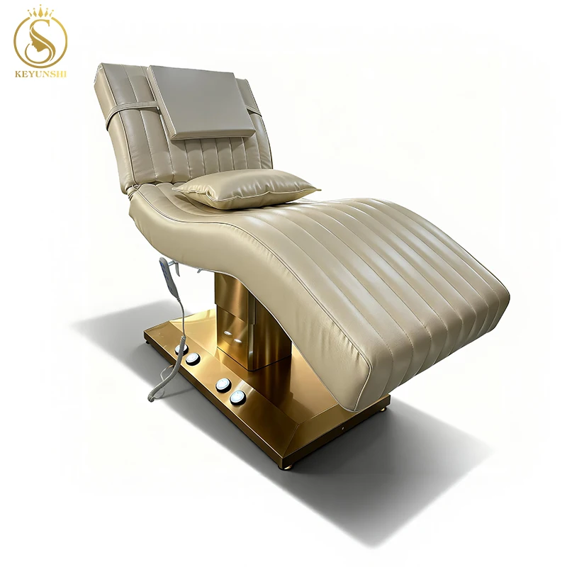 Luxury Electric Curved Eyelash Bed Base with LED 3 Motor Electric Beauty Massage Bed Facial Spa Bed for Salon Furniture
Luxury Electric Curved Eyelash Bed Base with LED 3 Motor Electric Beauty Massage Bed Facial Spa Bed for Salon Furniture