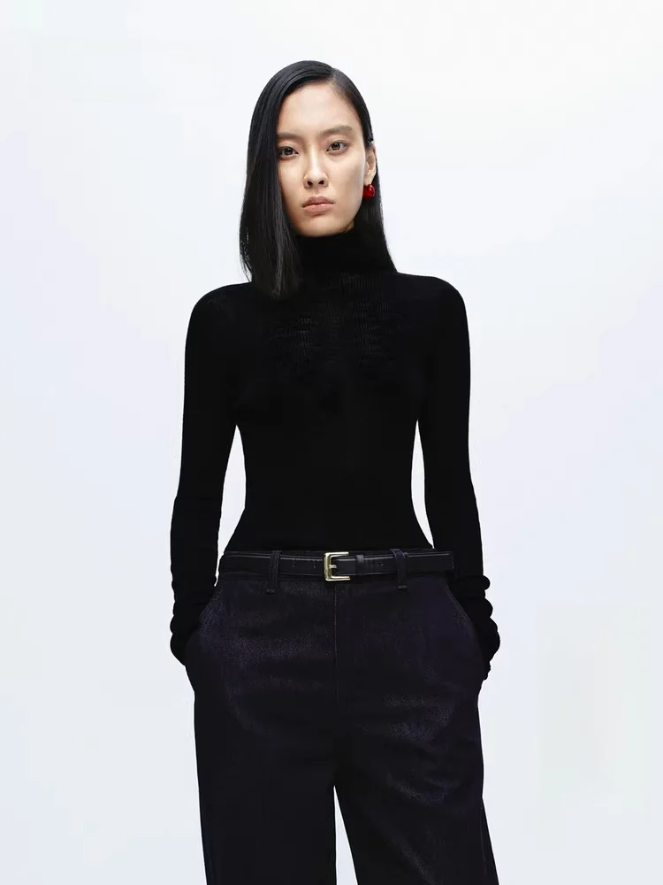 Elite Wardrobe Series Cloud Wool High Neck Slim Fit Sweater Edition EBD4SWT014 Women's Simple Style Long Sleeve Knitwear
Elite Wardrobe Series Cloud Wool High Neck Slim Fit Sweater Edition EBD4SWT014 Women's Simple Style Long Sleeve Knitwear