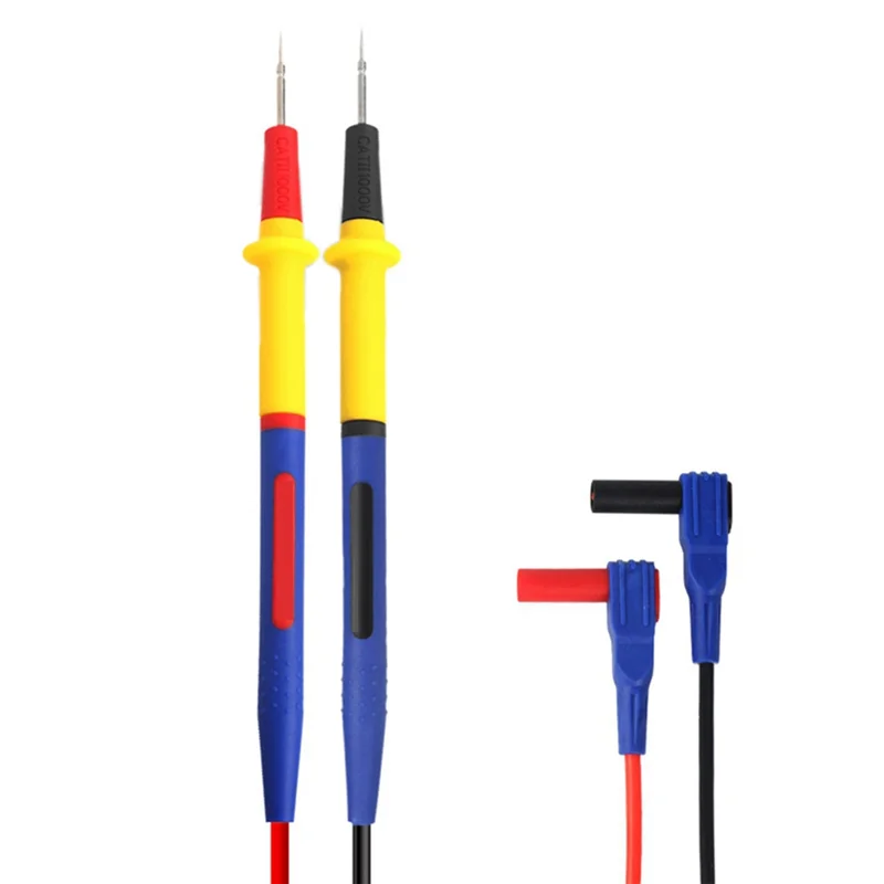A63X-P30 Multimeter Pen 1000V 20A Soft Anti-Scalding Silicone Wire Extra Tip Probe Test Pen For Digital Multimeter Durable 
A63X-P30 Multimeter Pen 1000V 20A Soft Anti-Scalding Silicone Wire Extra Tip Probe Test Pen For Digital Multimeter Durable