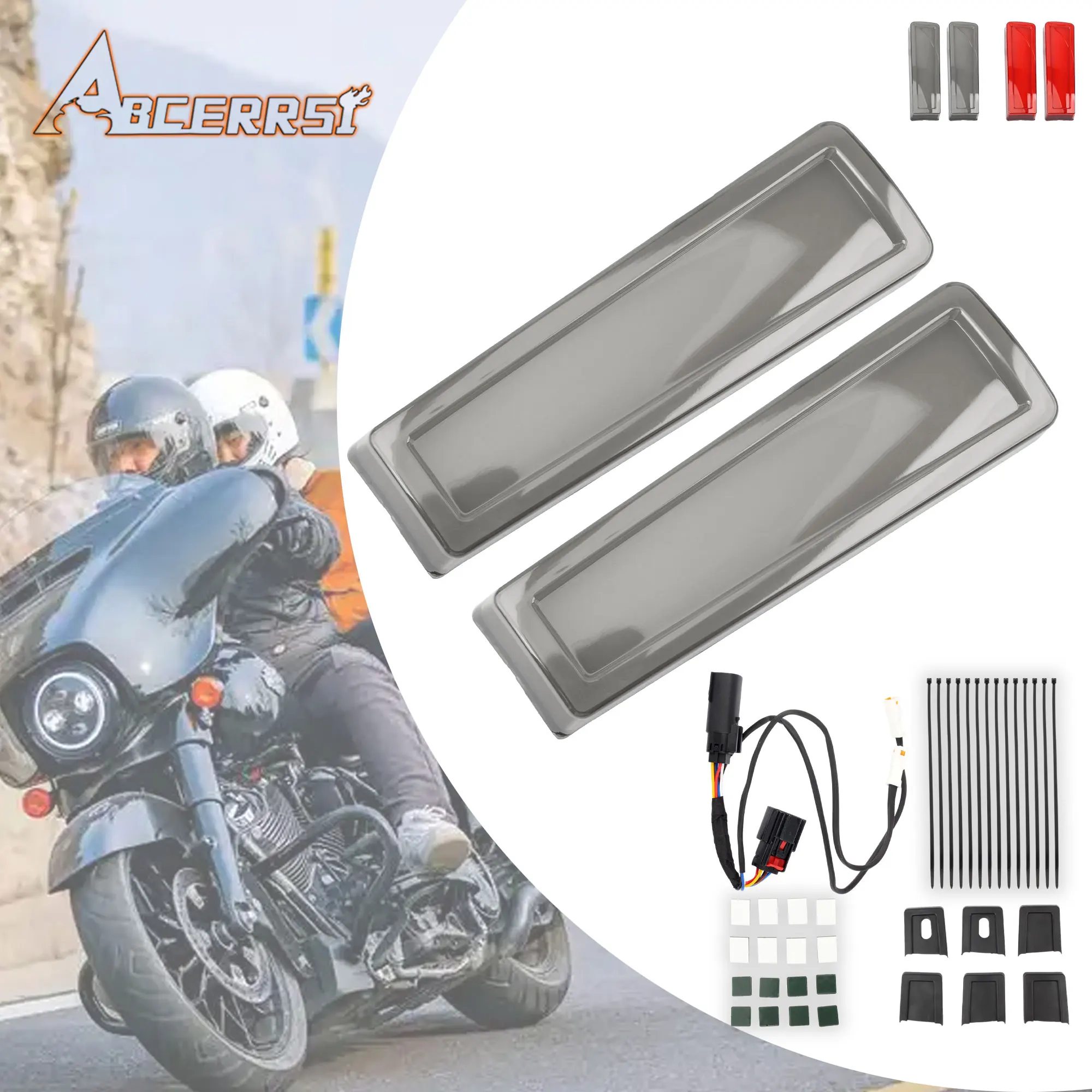 Motorcycle Rear Taillight TurnSignal For Harley Touring Road Street Glide FLTR 2014-2023 Saddlebag Fender Filler LED Light Parts
Motorcycle Rear Taillight TurnSignal For Harley Touring Road Street Glide FLTR 2014-2023 Saddlebag Fender Filler LED Light Parts